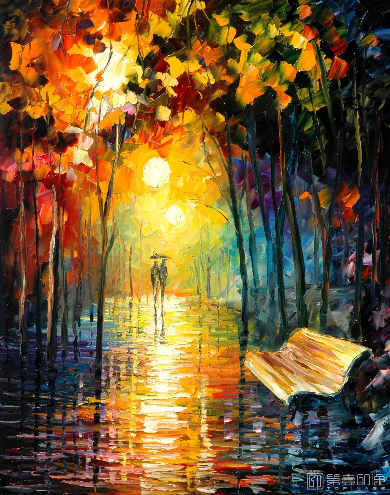 油画-李奥尼德·阿夫列莫夫 Leonid Afremov作品集-108
