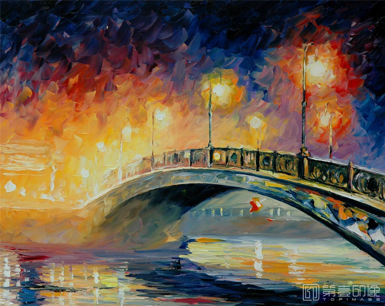 油画-李奥尼德·阿夫列莫夫 Leonid Afremov作品集-110