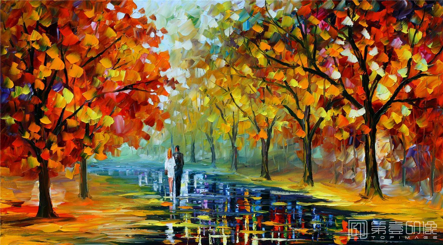 油画-李奥尼德·阿夫列莫夫 Leonid Afremov作品集-113