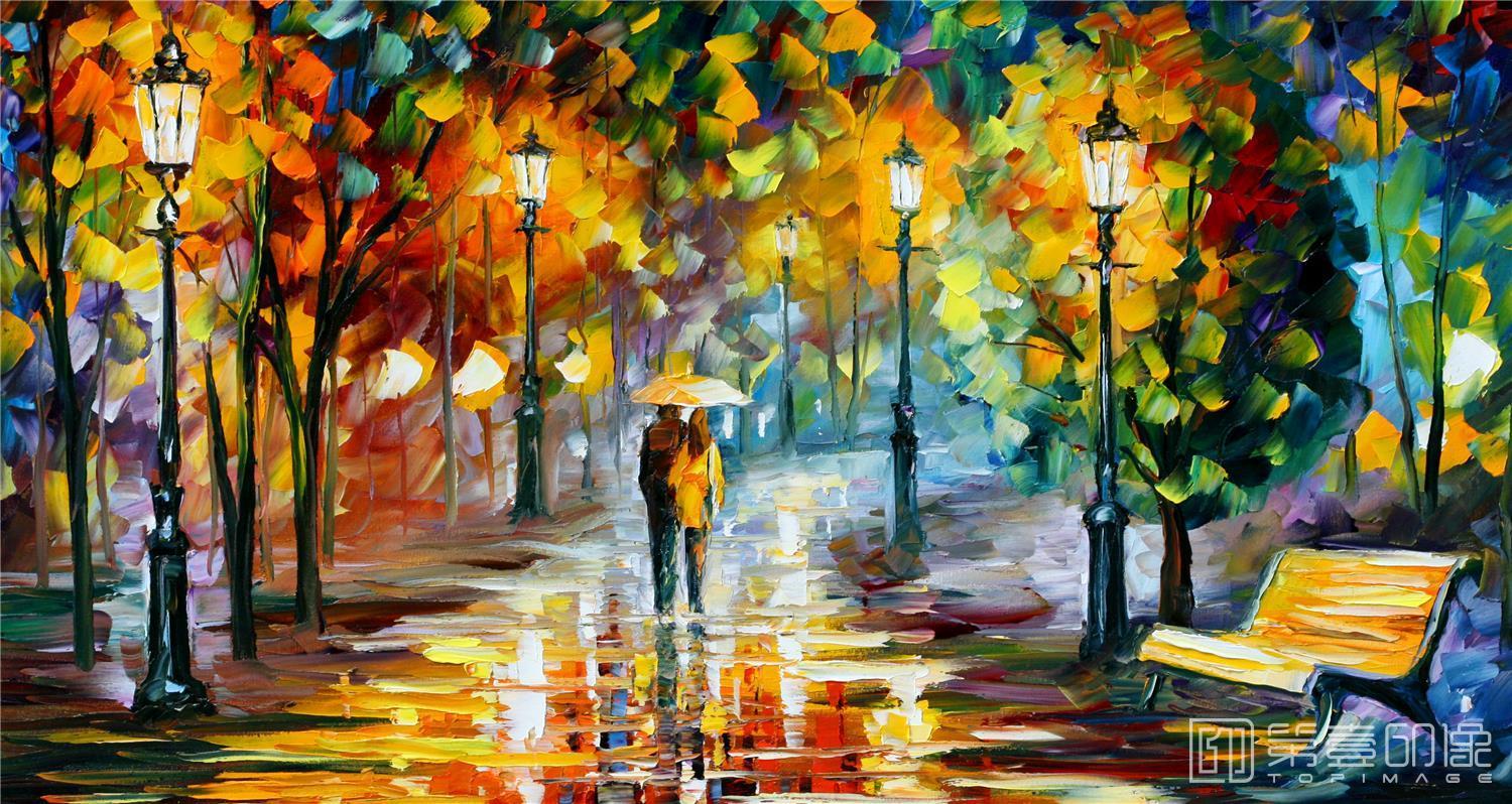 油画-李奥尼德·阿夫列莫夫 Leonid Afremov作品集-118
