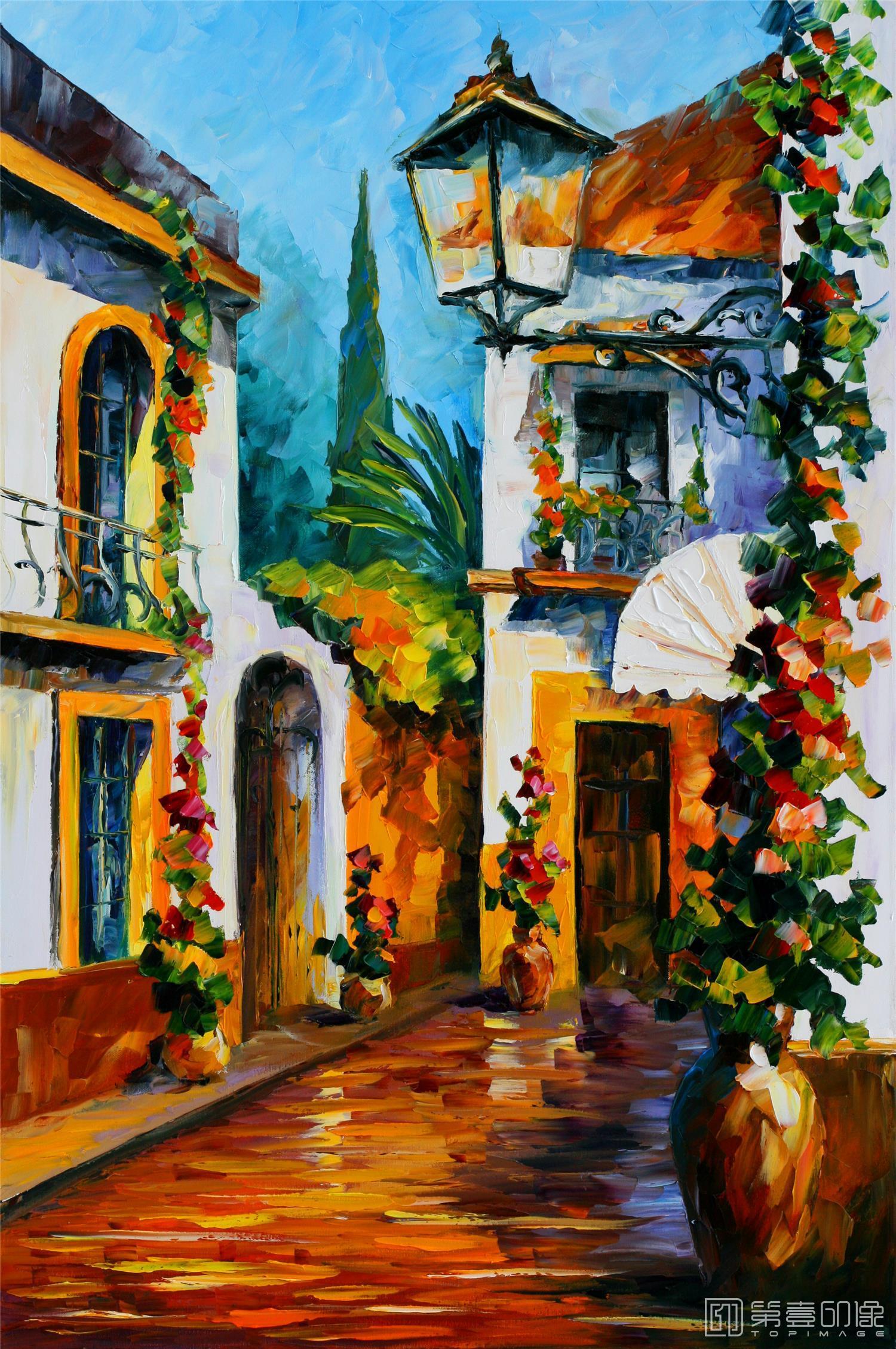 油画-李奥尼德·阿夫列莫夫 Leonid Afremov作品集-119