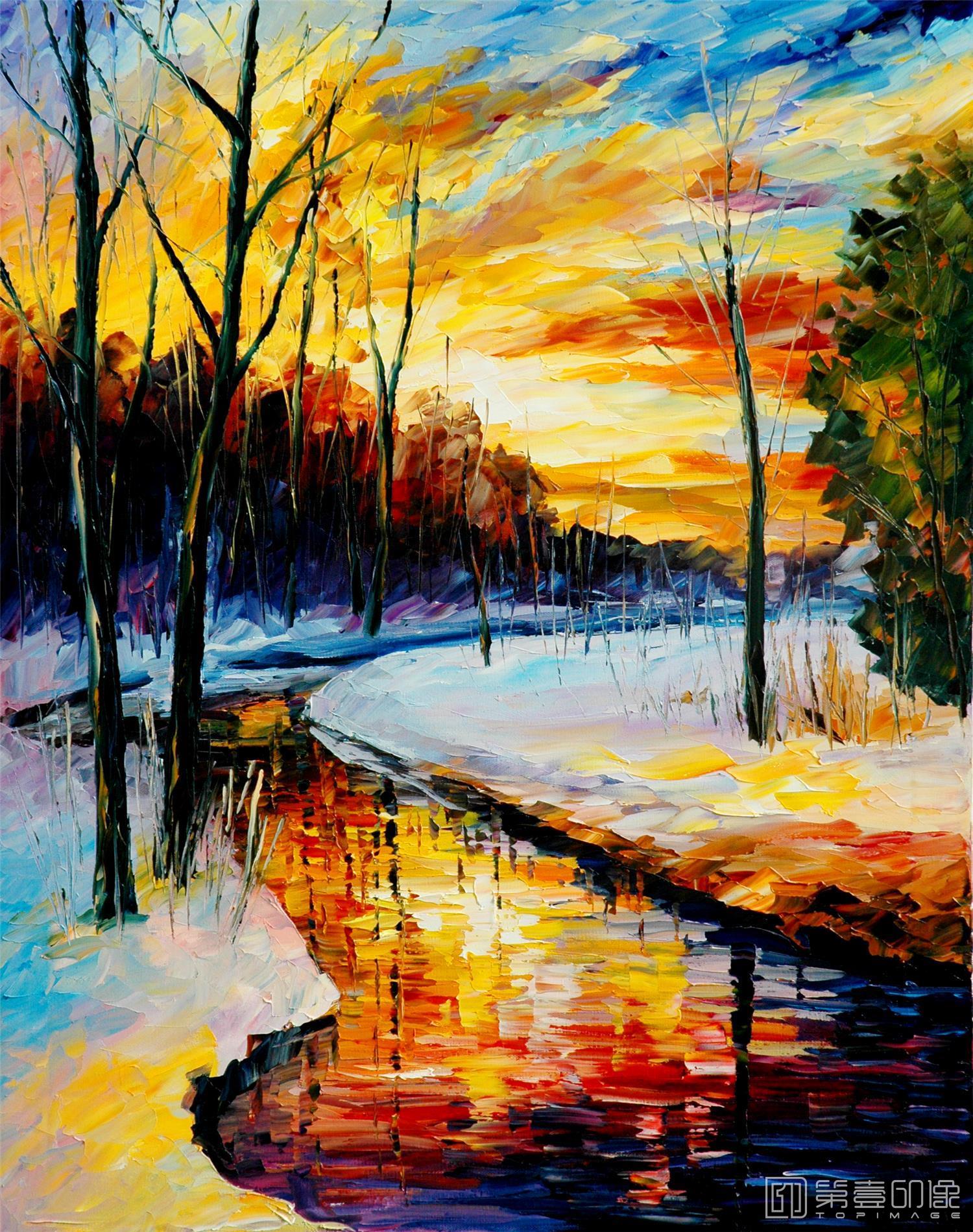 油画-李奥尼德·阿夫列莫夫 Leonid Afremov作品集-121