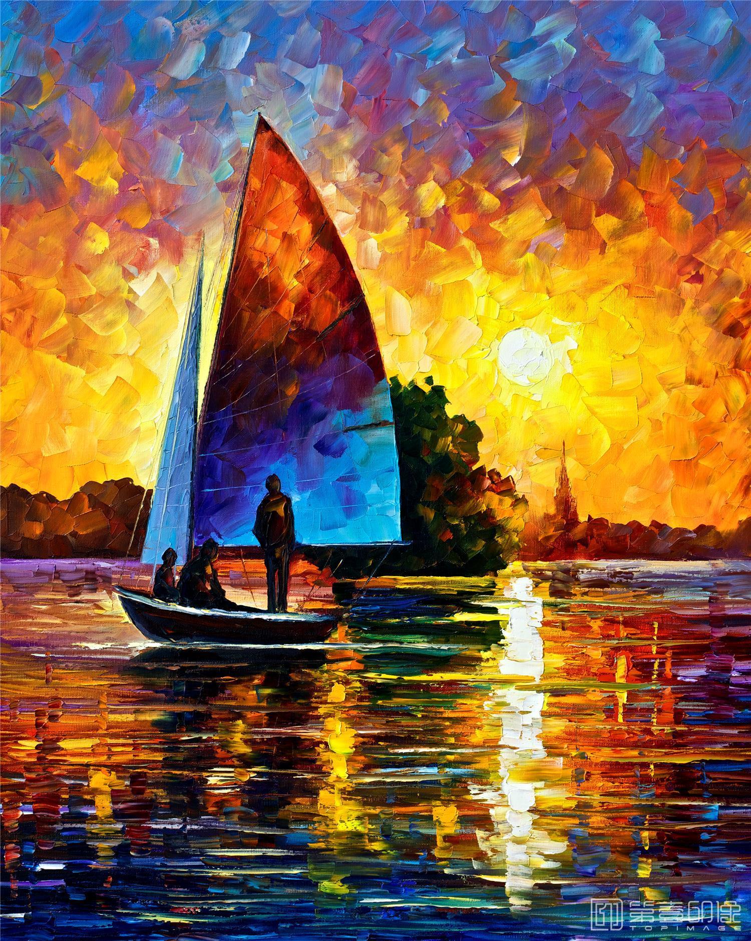 油画-李奥尼德·阿夫列莫夫 Leonid Afremov作品集-123