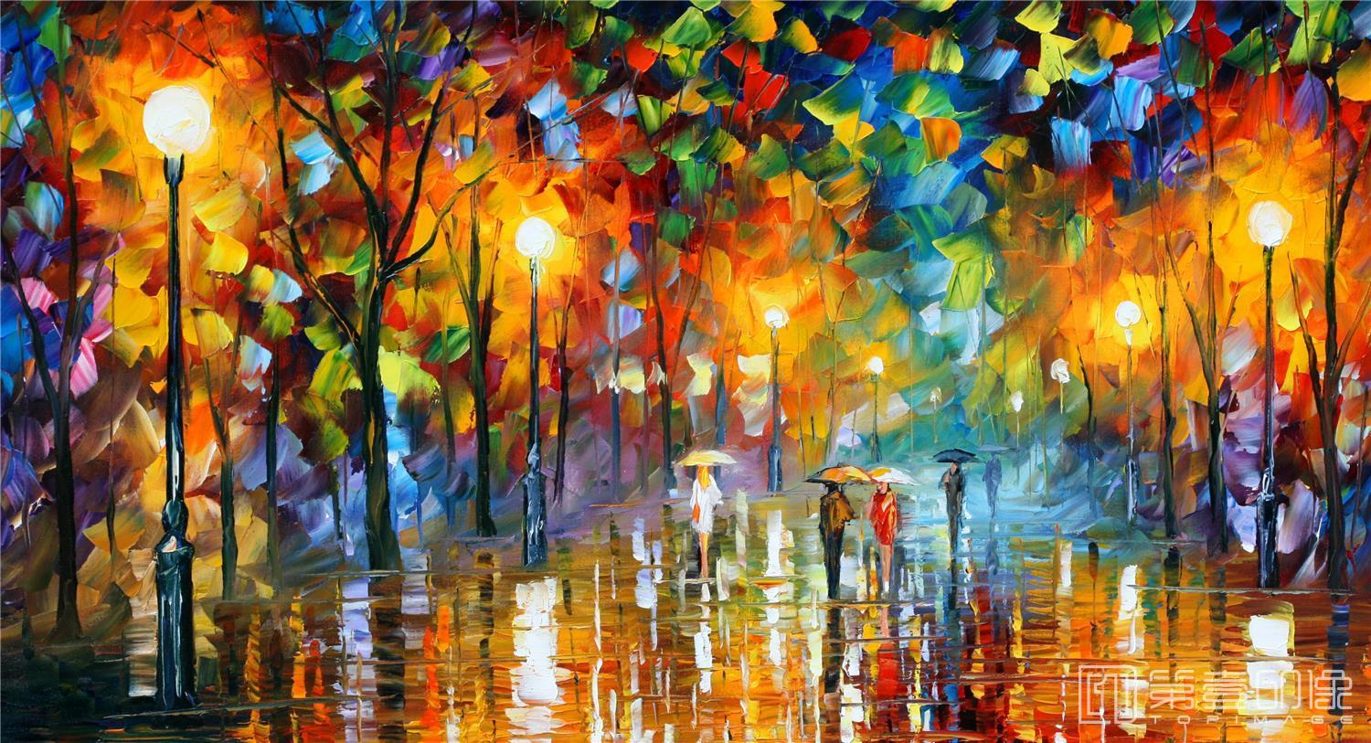油画-李奥尼德·阿夫列莫夫 Leonid Afremov作品集-124