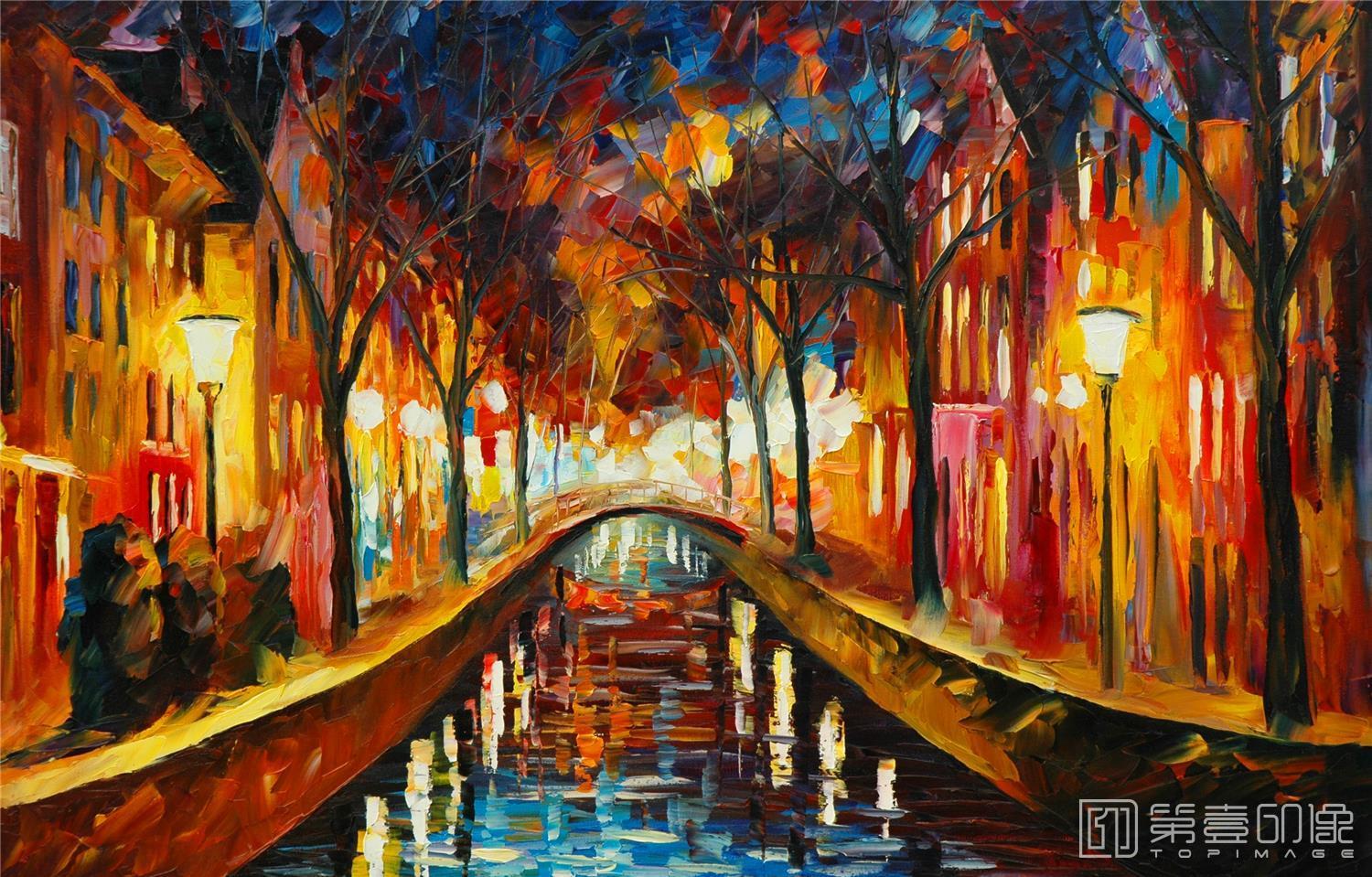 油画-李奥尼德·阿夫列莫夫 Leonid Afremov作品集-125