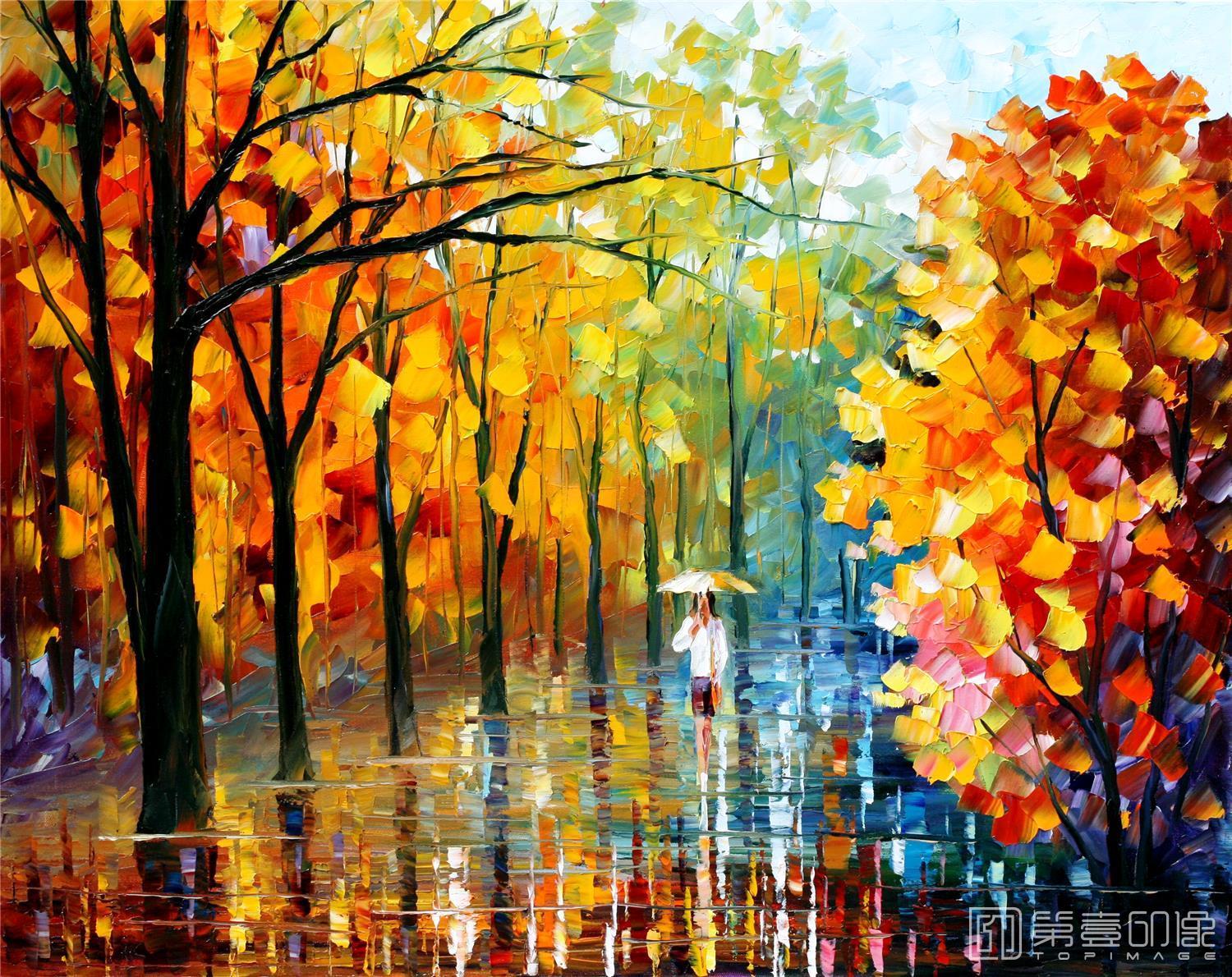 油画-李奥尼德·阿夫列莫夫 Leonid Afremov作品集-135