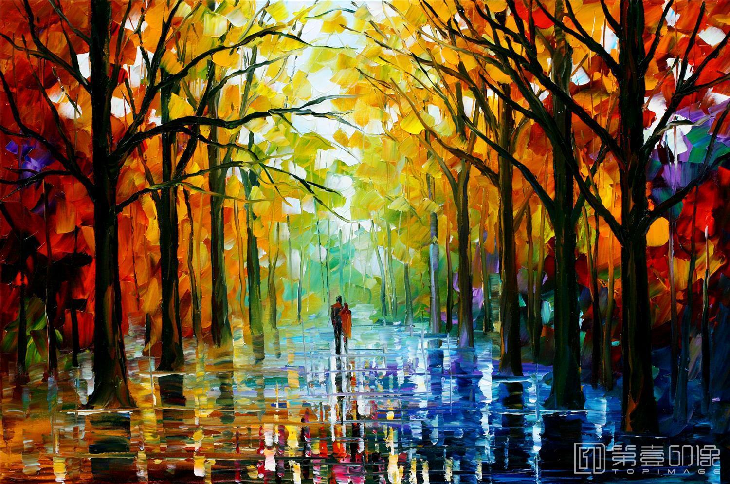 油画-李奥尼德·阿夫列莫夫 Leonid Afremov作品集-137