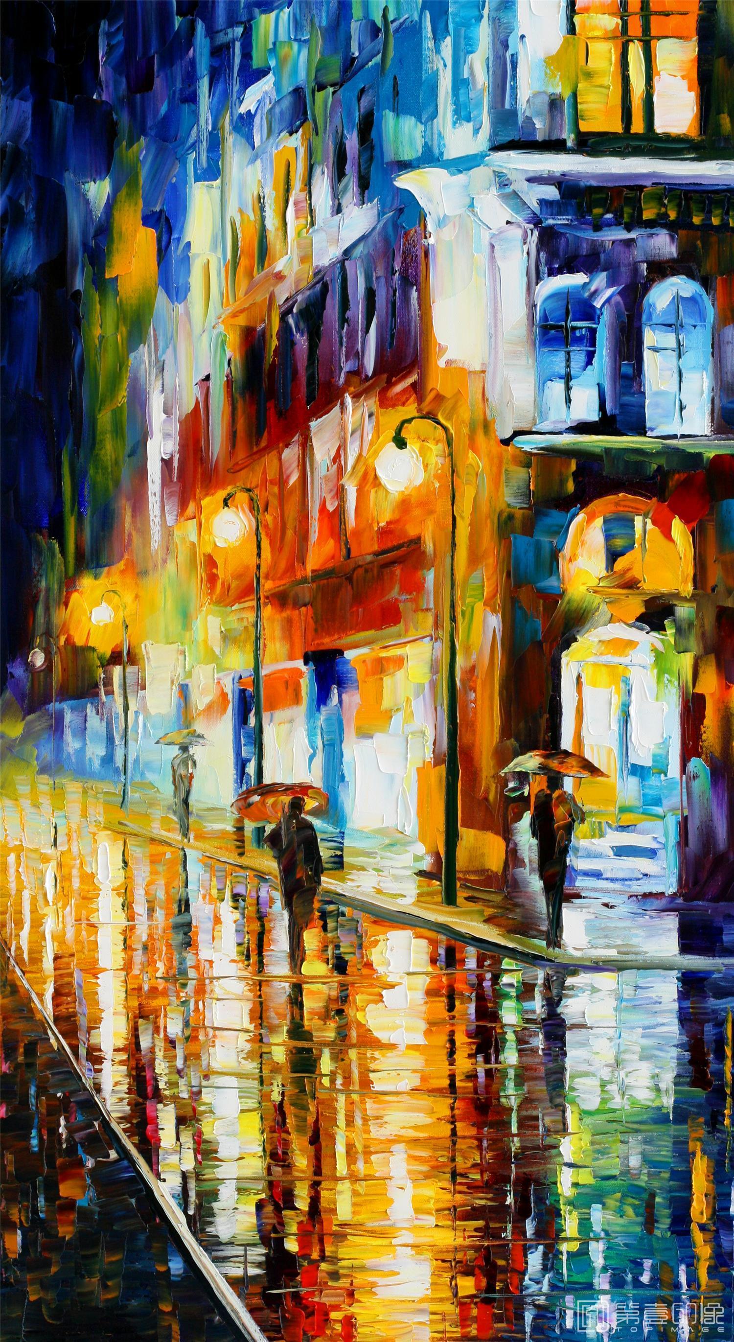 油画-李奥尼德·阿夫列莫夫 Leonid Afremov作品集-139