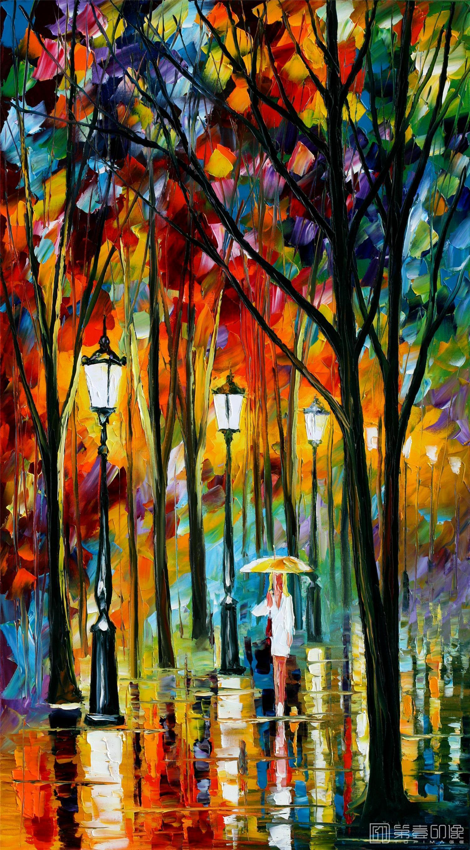 油画-李奥尼德·阿夫列莫夫 Leonid Afremov作品集-149