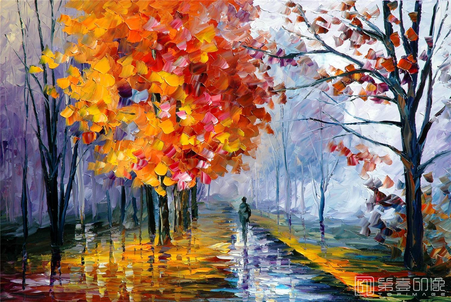 油画-李奥尼德·阿夫列莫夫 Leonid Afremov作品集-155