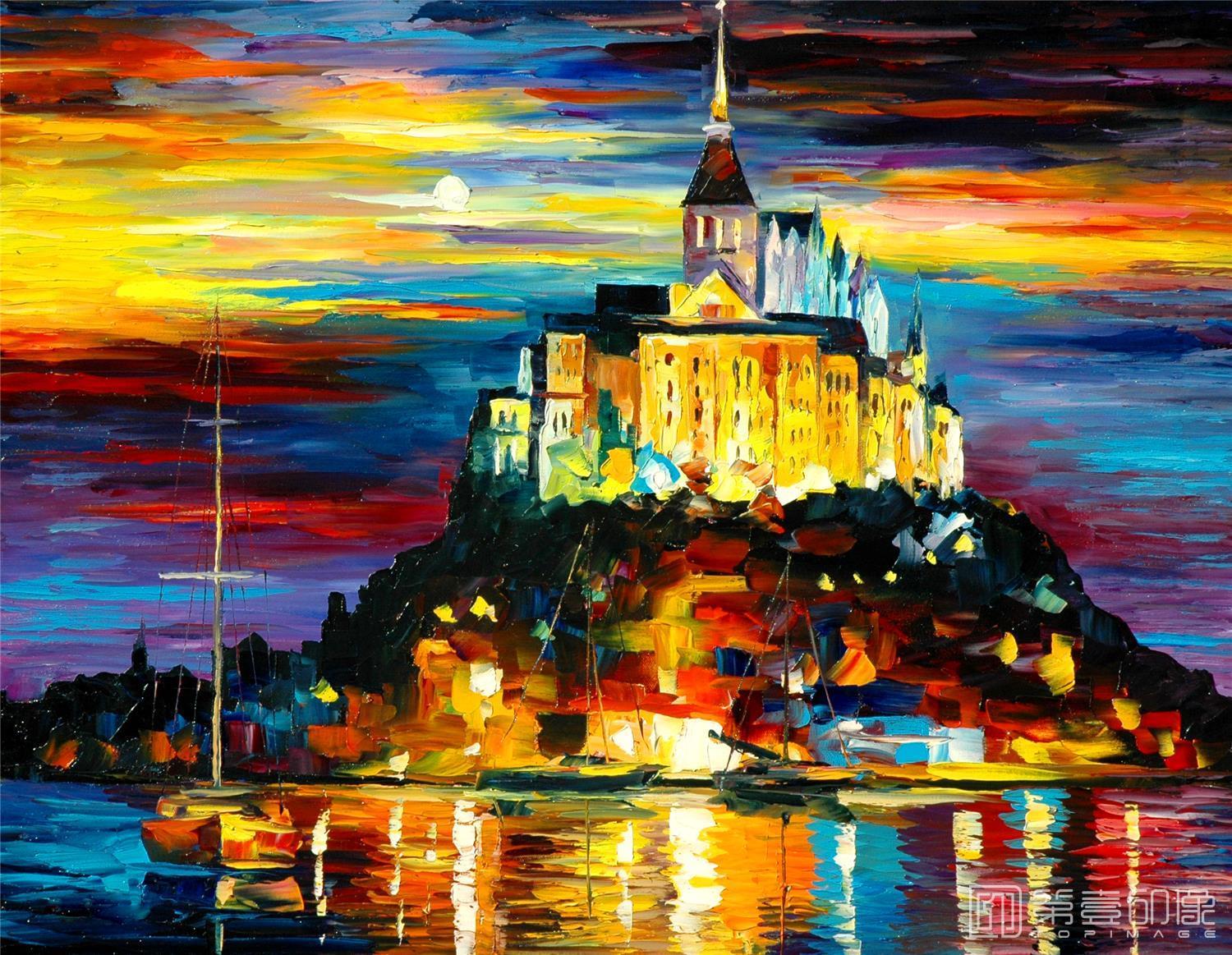 油画-李奥尼德·阿夫列莫夫 Leonid Afremov作品集-156