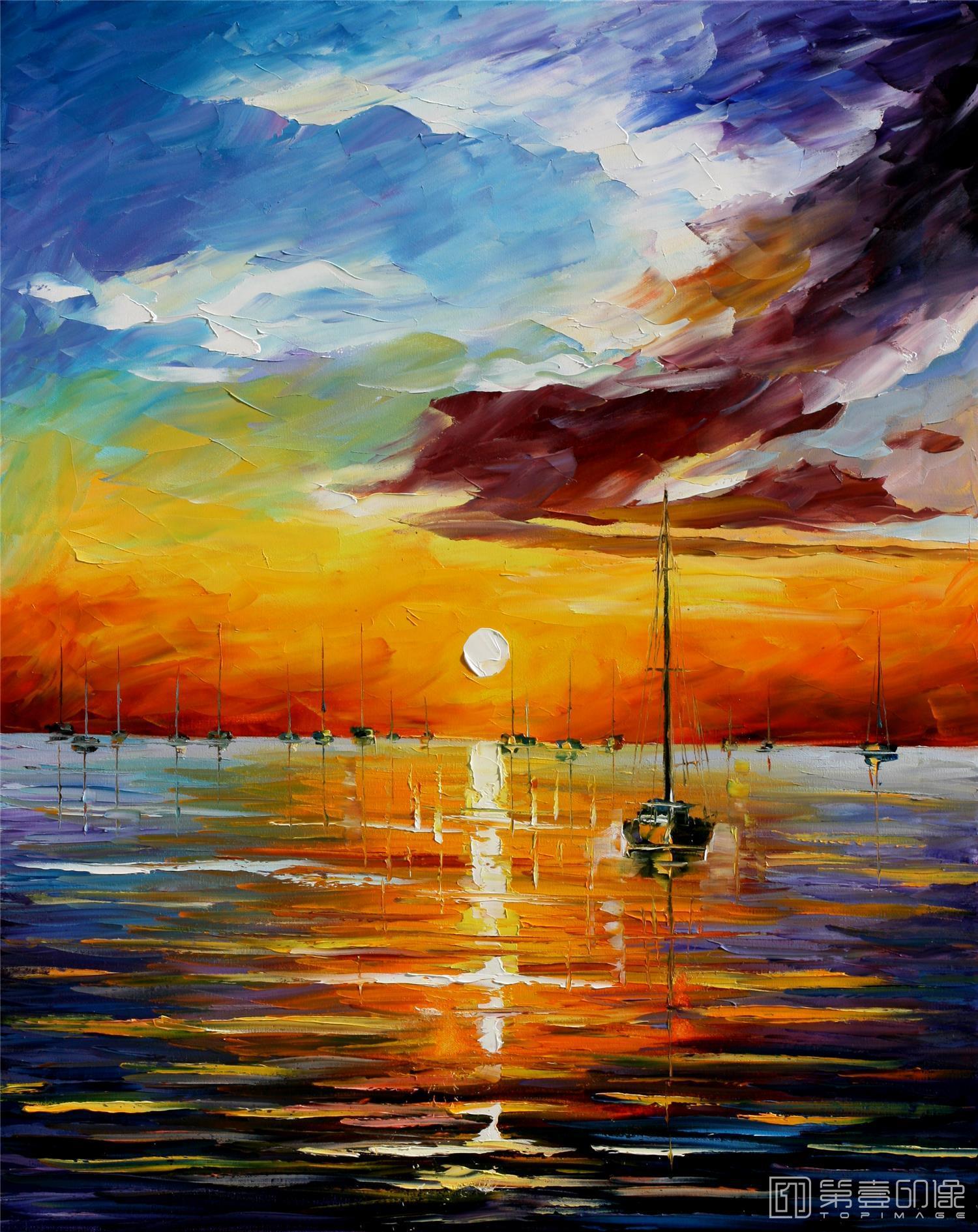 油画-李奥尼德·阿夫列莫夫 Leonid Afremov作品集-158