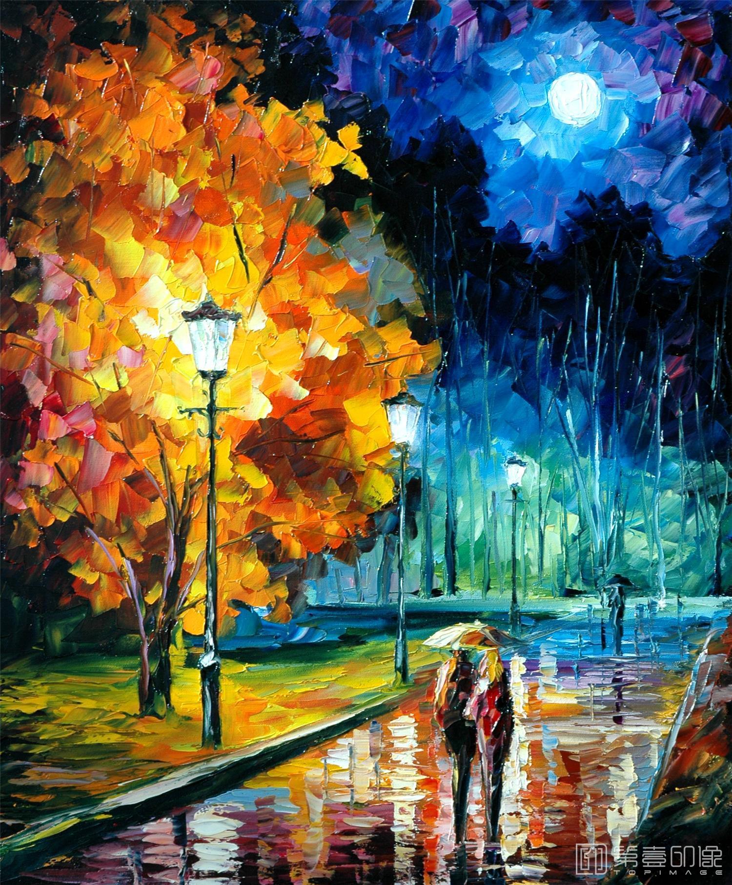 油画-李奥尼德·阿夫列莫夫 Leonid Afremov作品集-160