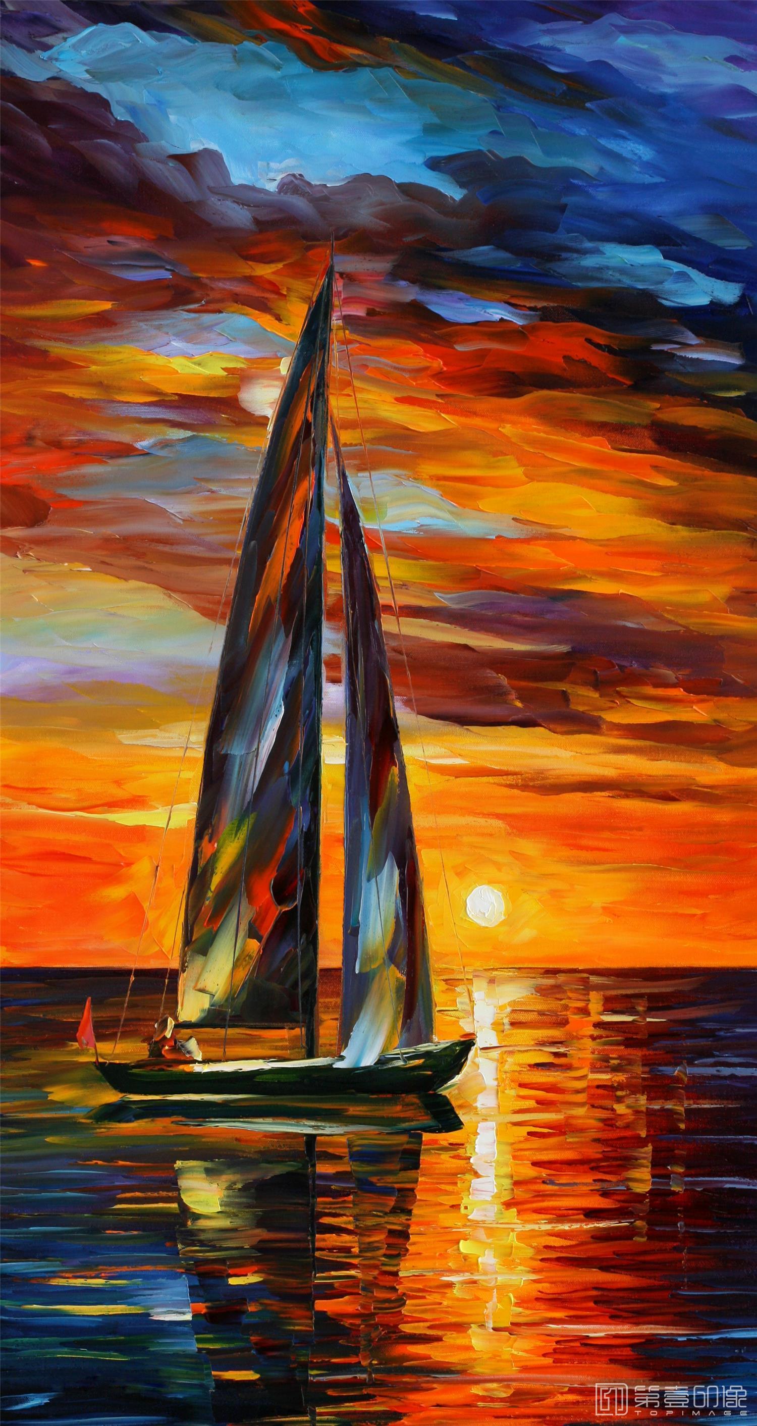油画-李奥尼德·阿夫列莫夫 Leonid Afremov作品集-161
