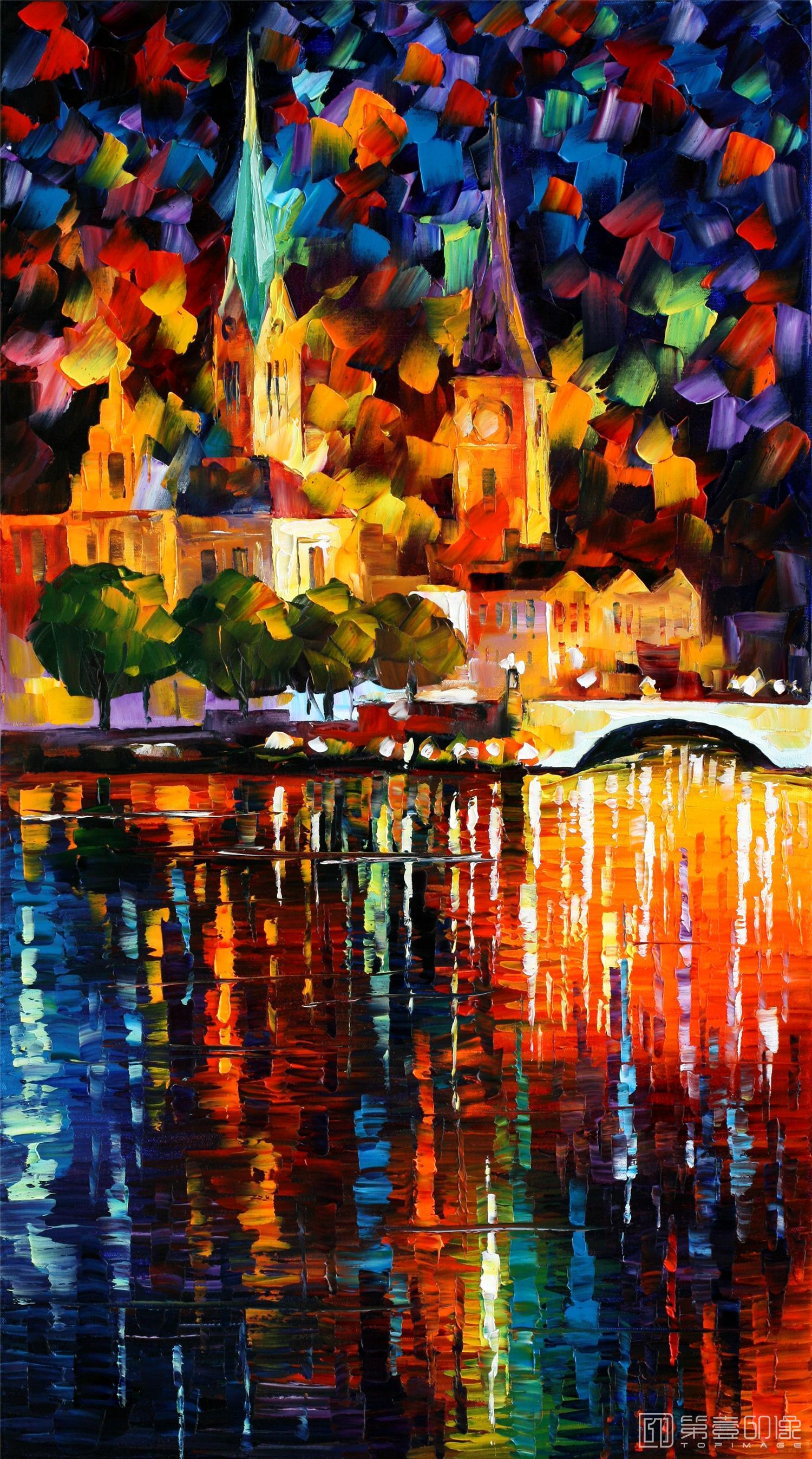 油画-李奥尼德·阿夫列莫夫 Leonid Afremov作品集-164