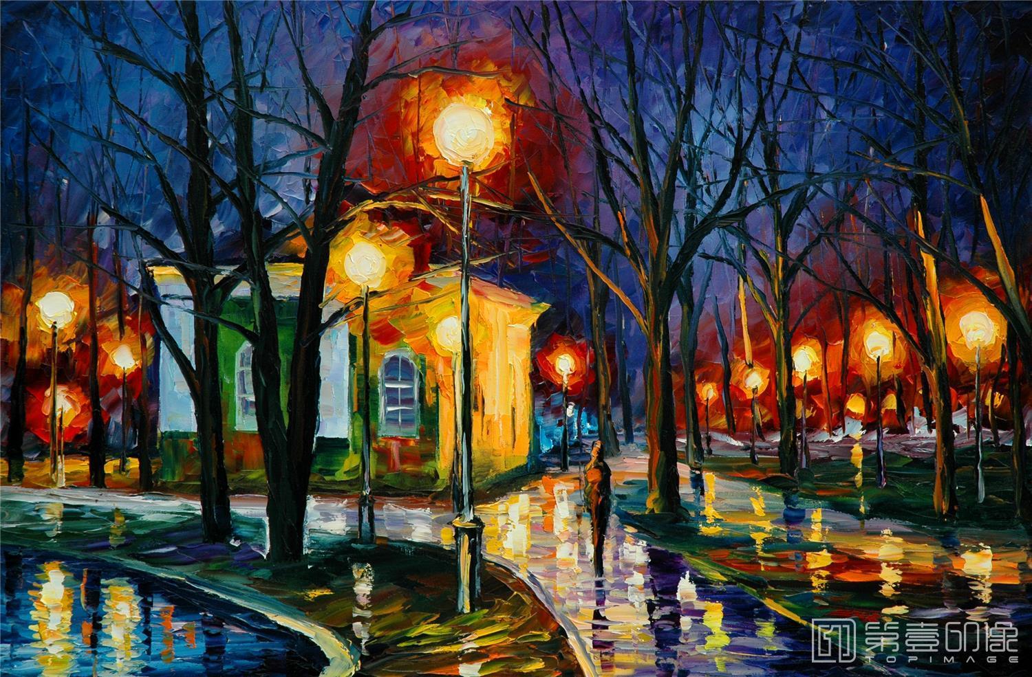 油画-李奥尼德·阿夫列莫夫 Leonid Afremov作品集-166