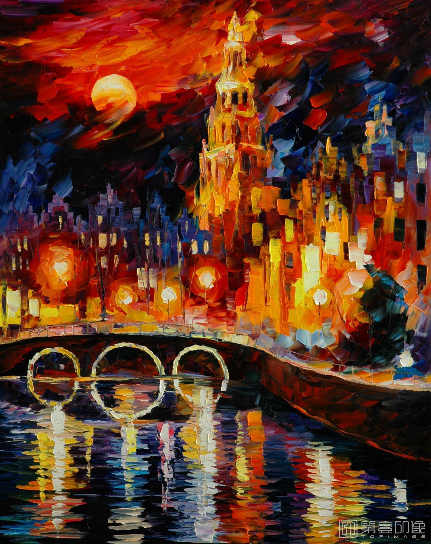 油画-李奥尼德·阿夫列莫夫 Leonid Afremov作品集-171
