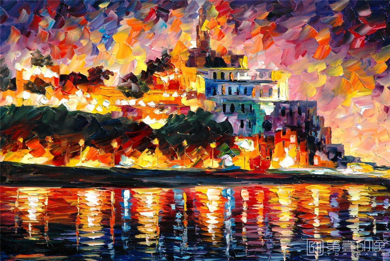 油画-李奥尼德·阿夫列莫夫 Leonid Afremov作品集-172