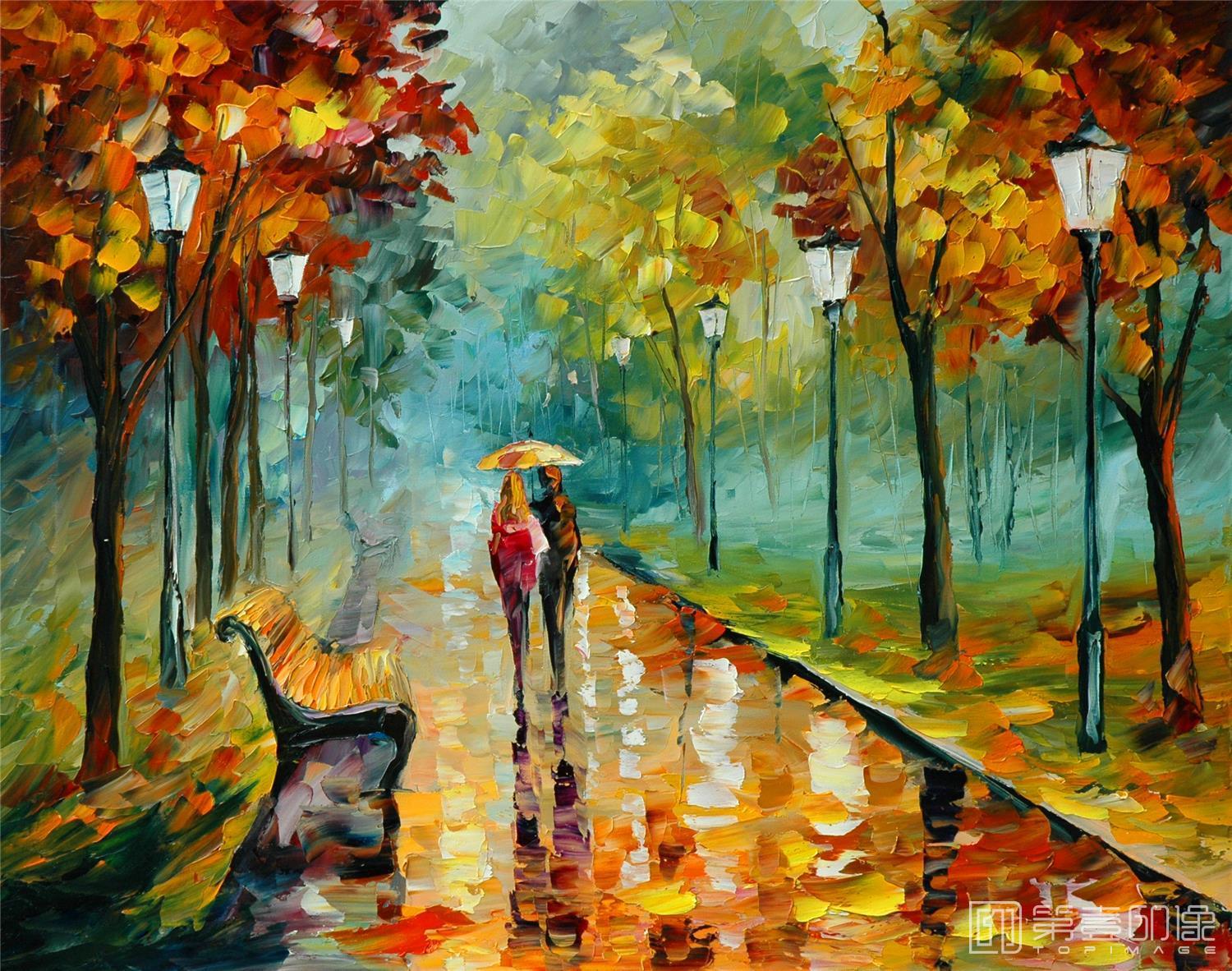 油画-李奥尼德·阿夫列莫夫 Leonid Afremov作品集-176