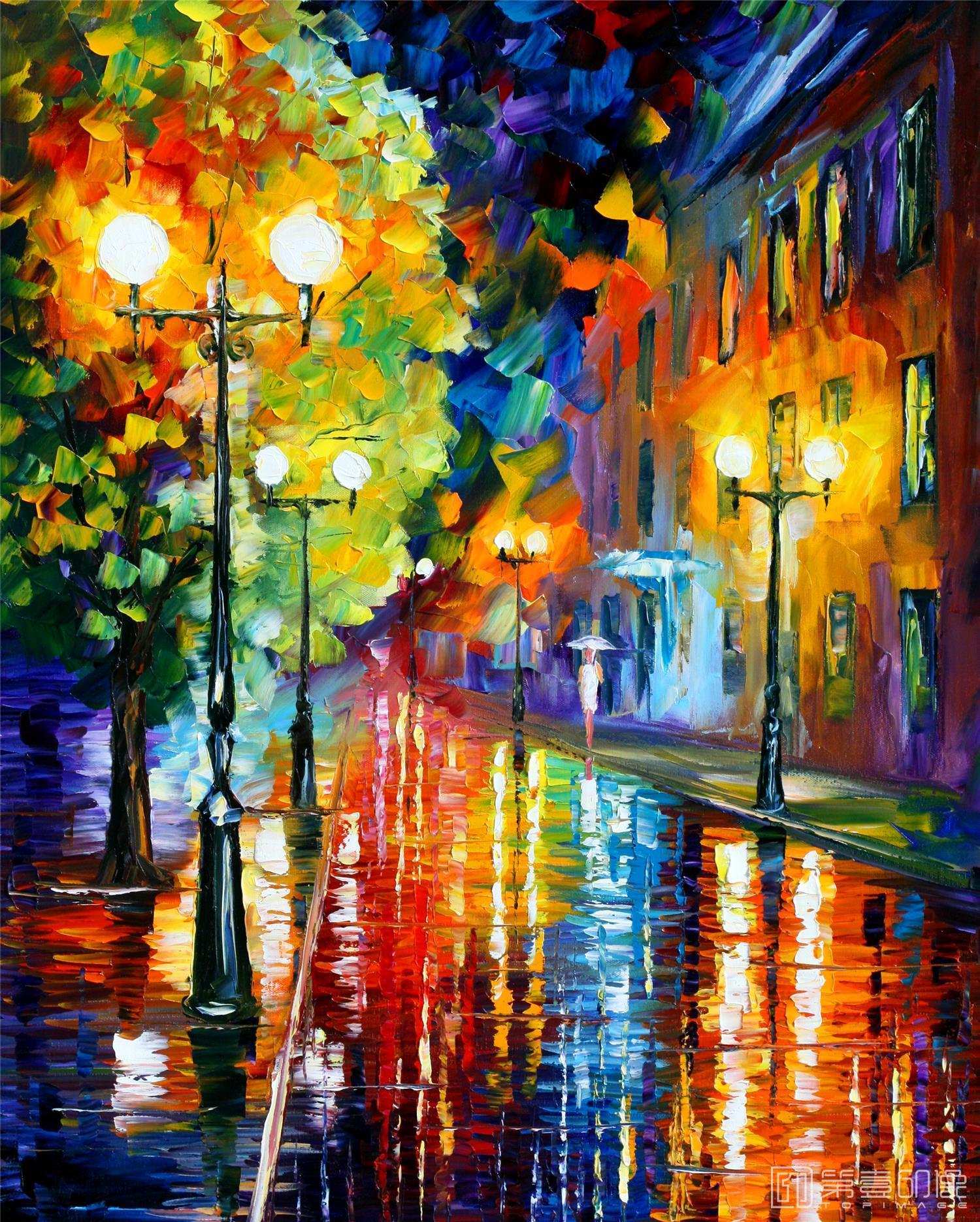 油画-李奥尼德·阿夫列莫夫 Leonid Afremov作品集-178