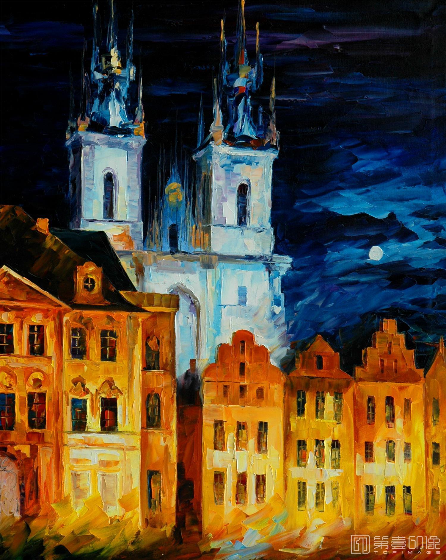 油画-李奥尼德·阿夫列莫夫 Leonid Afremov作品集-181