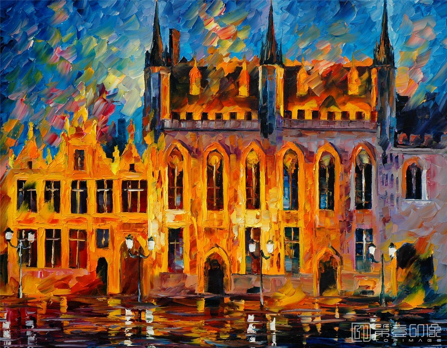 油画-李奥尼德·阿夫列莫夫 Leonid Afremov作品集-184
