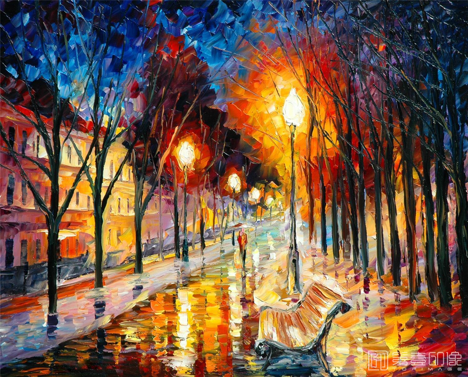 油画-李奥尼德·阿夫列莫夫 Leonid Afremov作品集-187