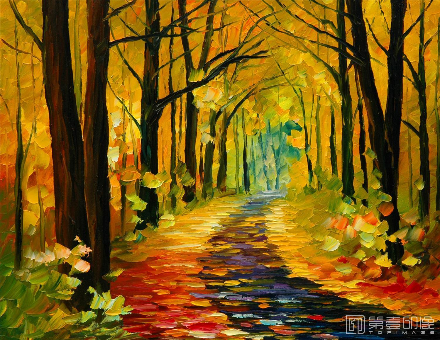 油画-李奥尼德·阿夫列莫夫 Leonid Afremov作品集-188