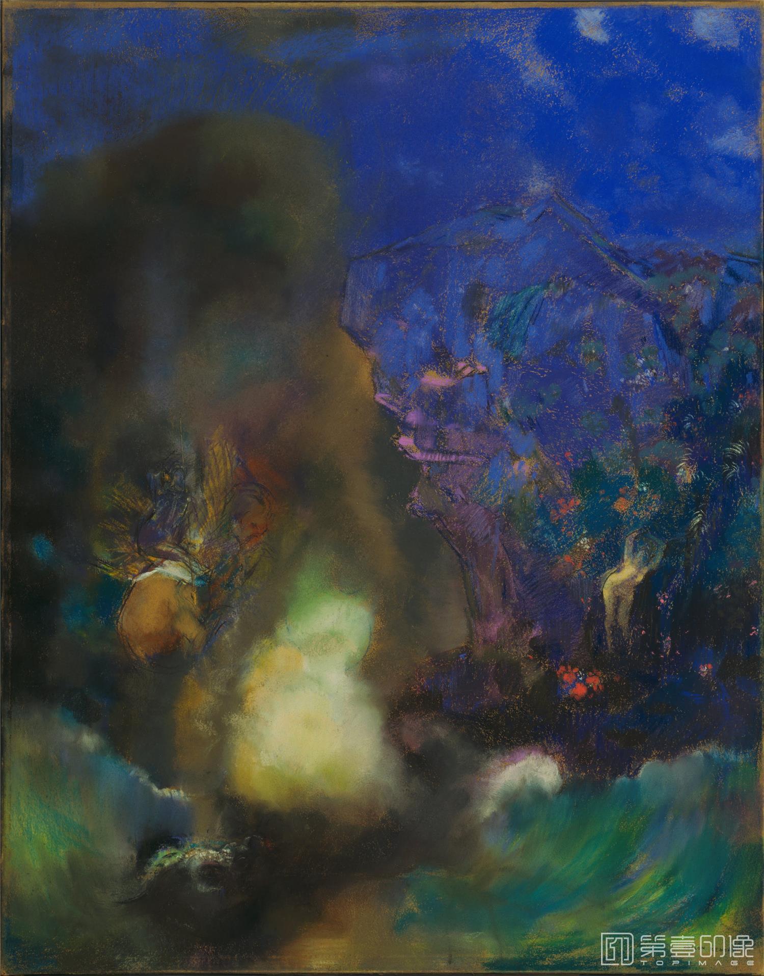 油画-奥迪隆·雷东 Odilon Redon作品集-13