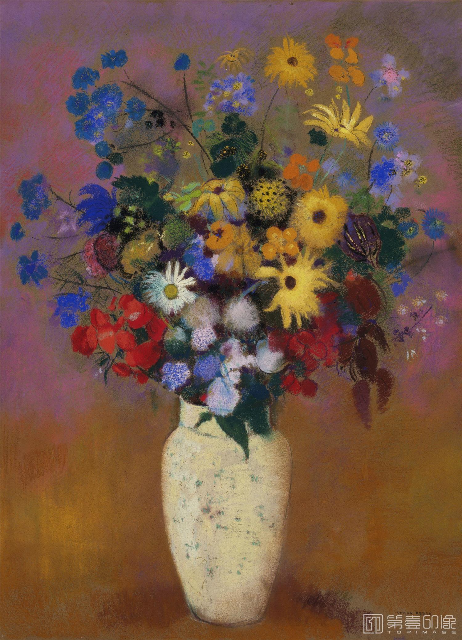 油画-奥迪隆·雷东 Odilon Redon作品集-102
