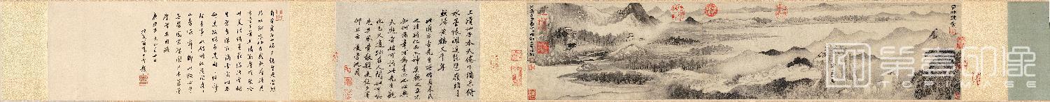 国画-云林钟秀手卷ok