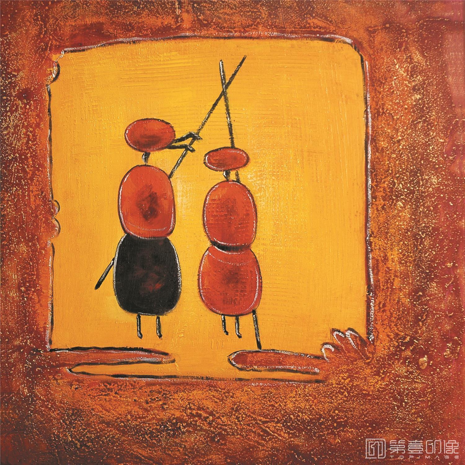 油画-诙谐装饰-015