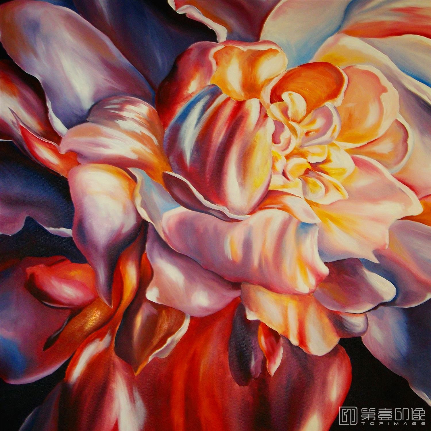 水粉画-套图-2联-花-99