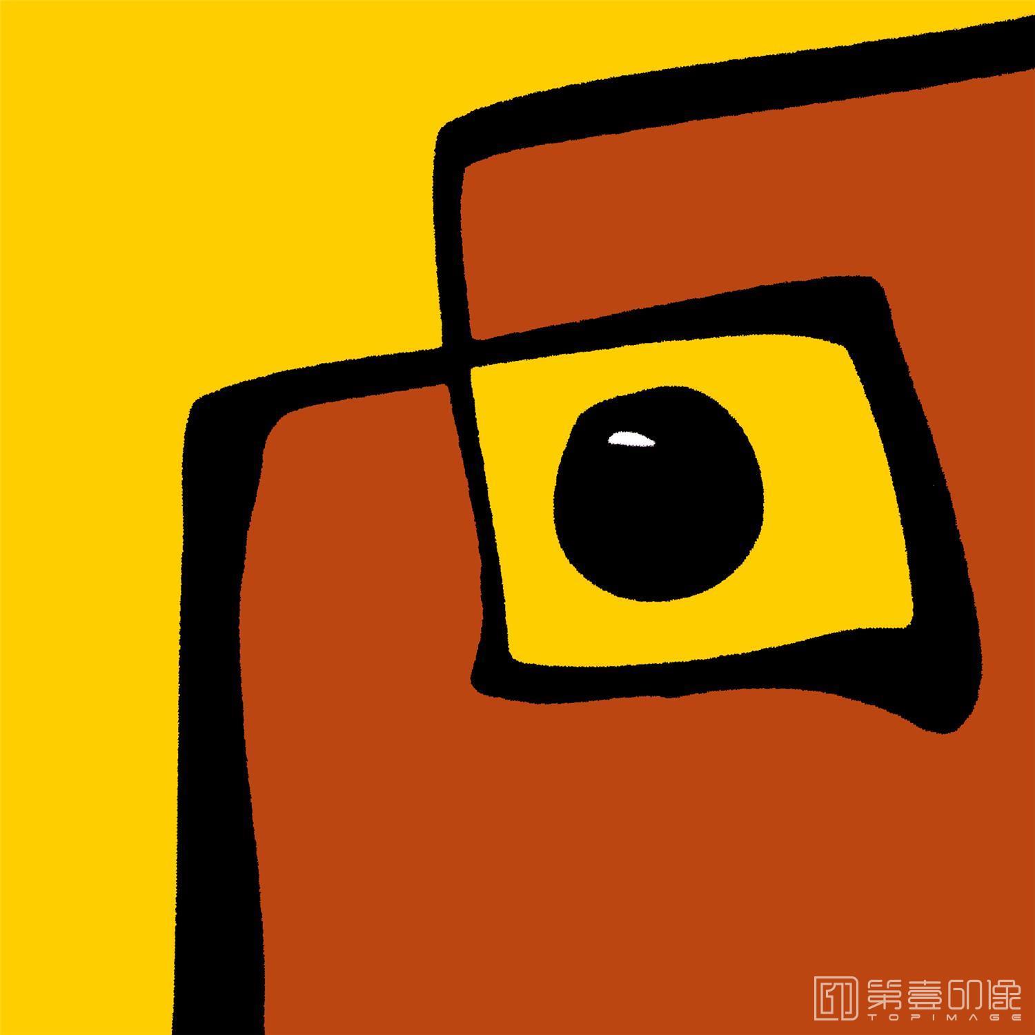 水彩画-套图-3联-抽象几何-002