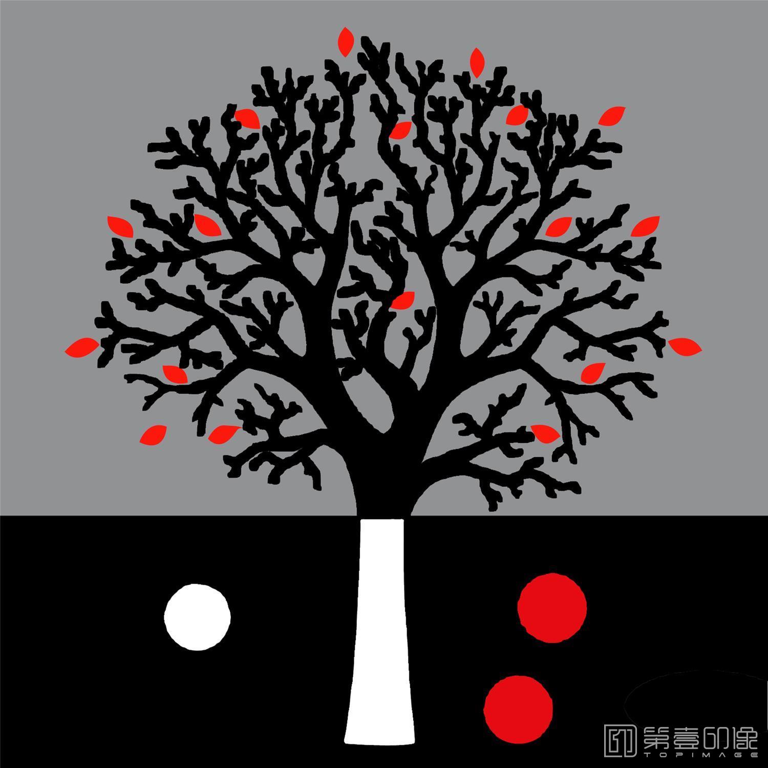 手绘-套图-3联-树-25