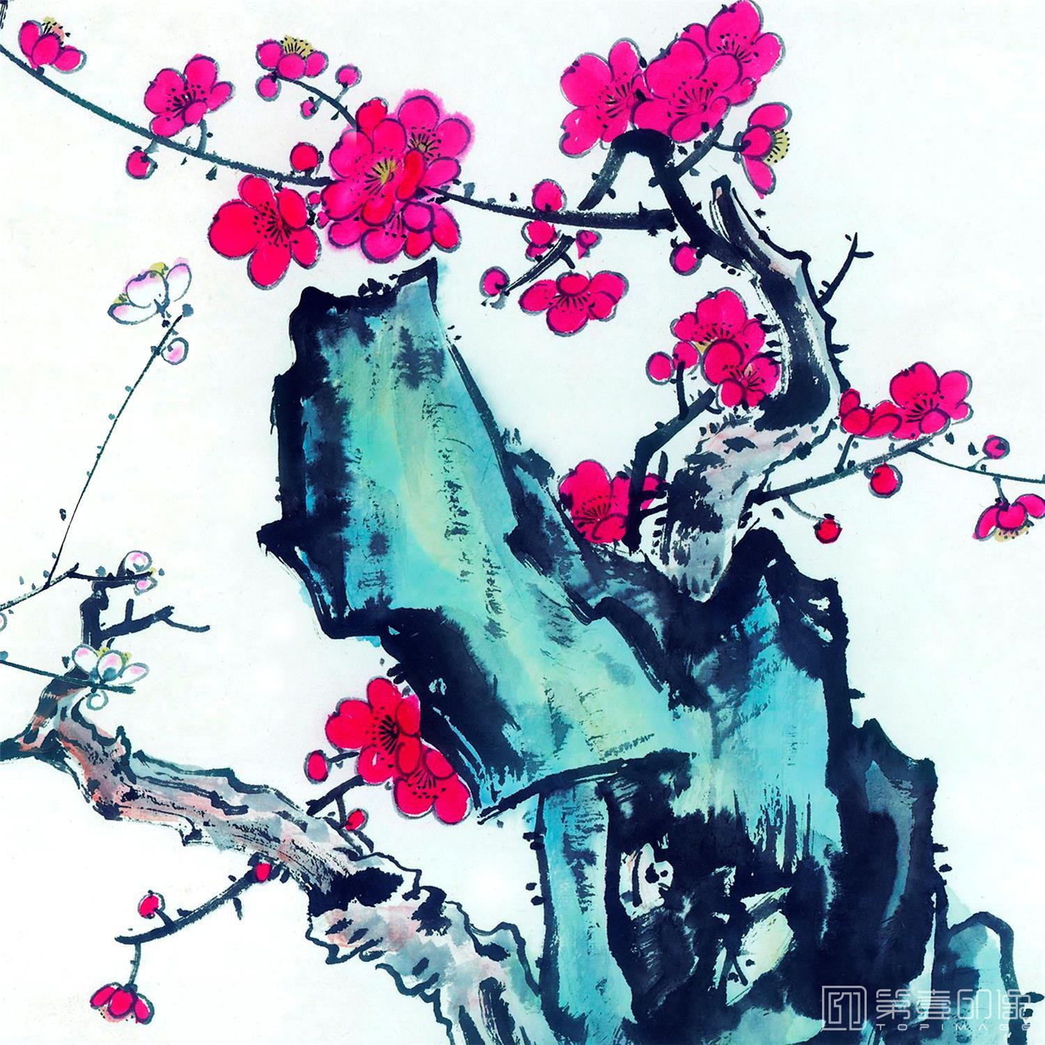 国画-套图-3联-花-239