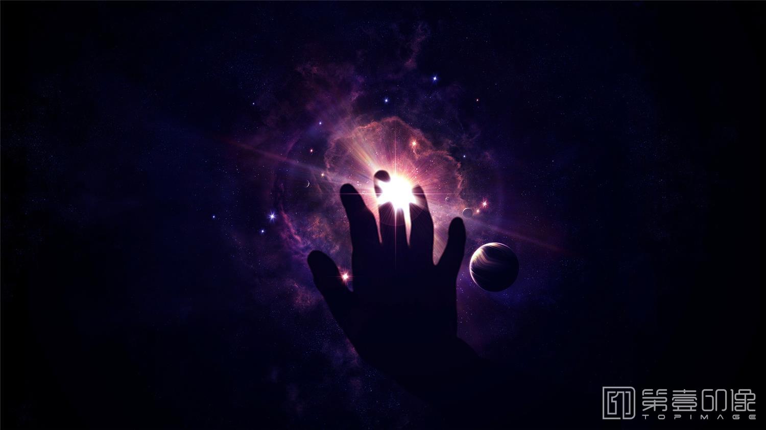 电脑绘画-星空与星云-071