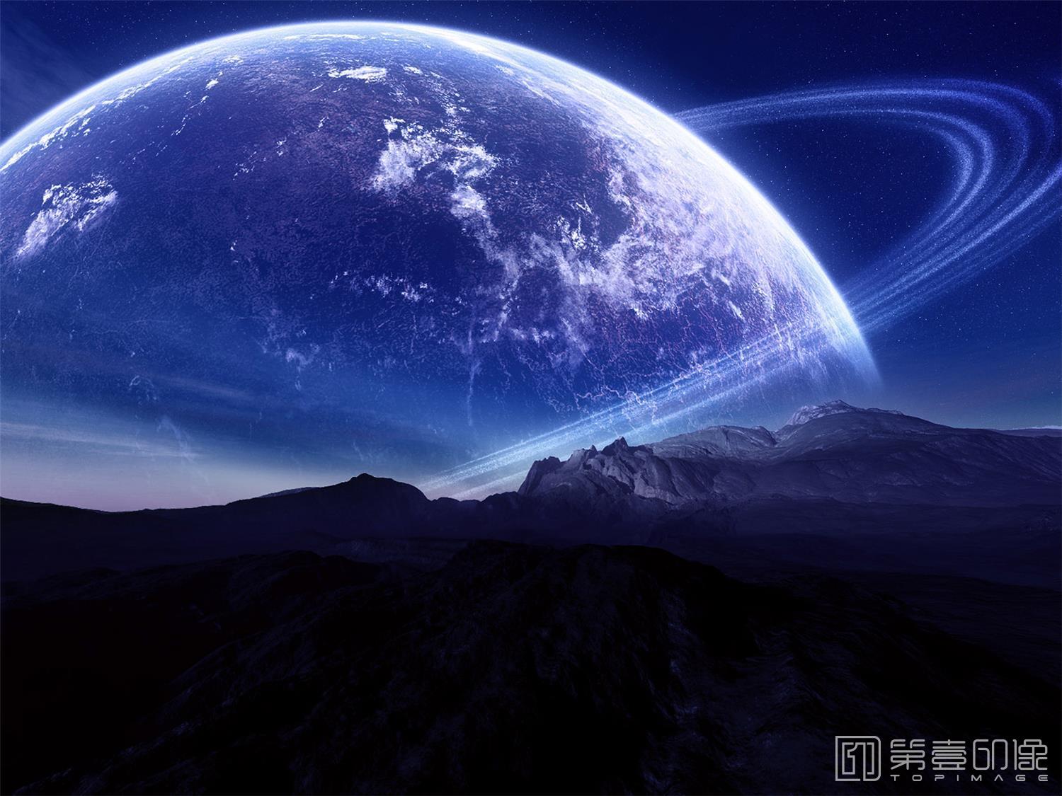 电脑绘画-星空与星云-080