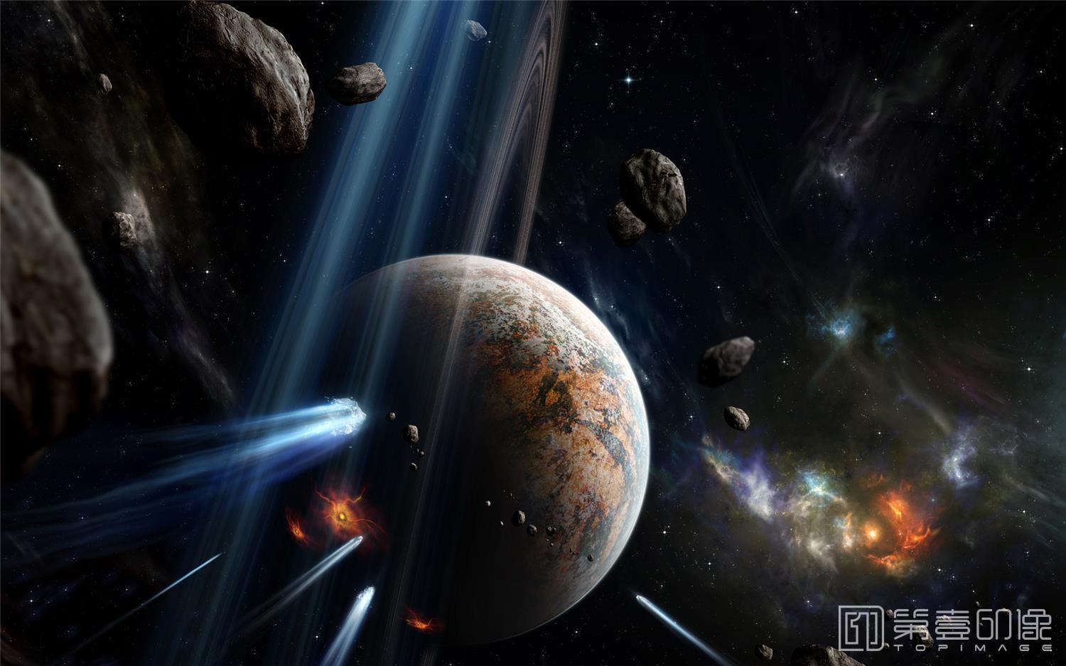 电脑绘画-星空与星云-083
