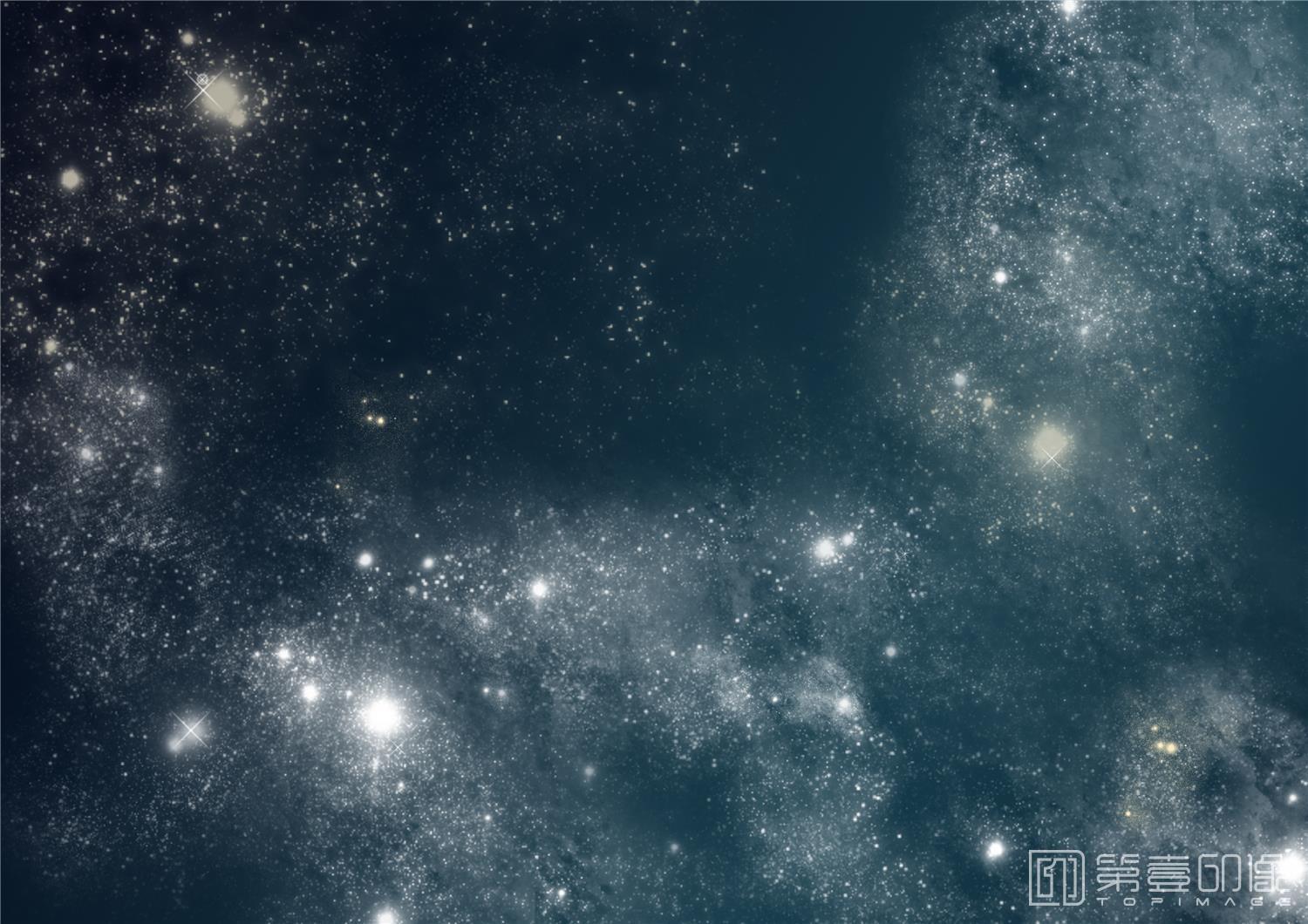 电脑绘画-星空与星云-088