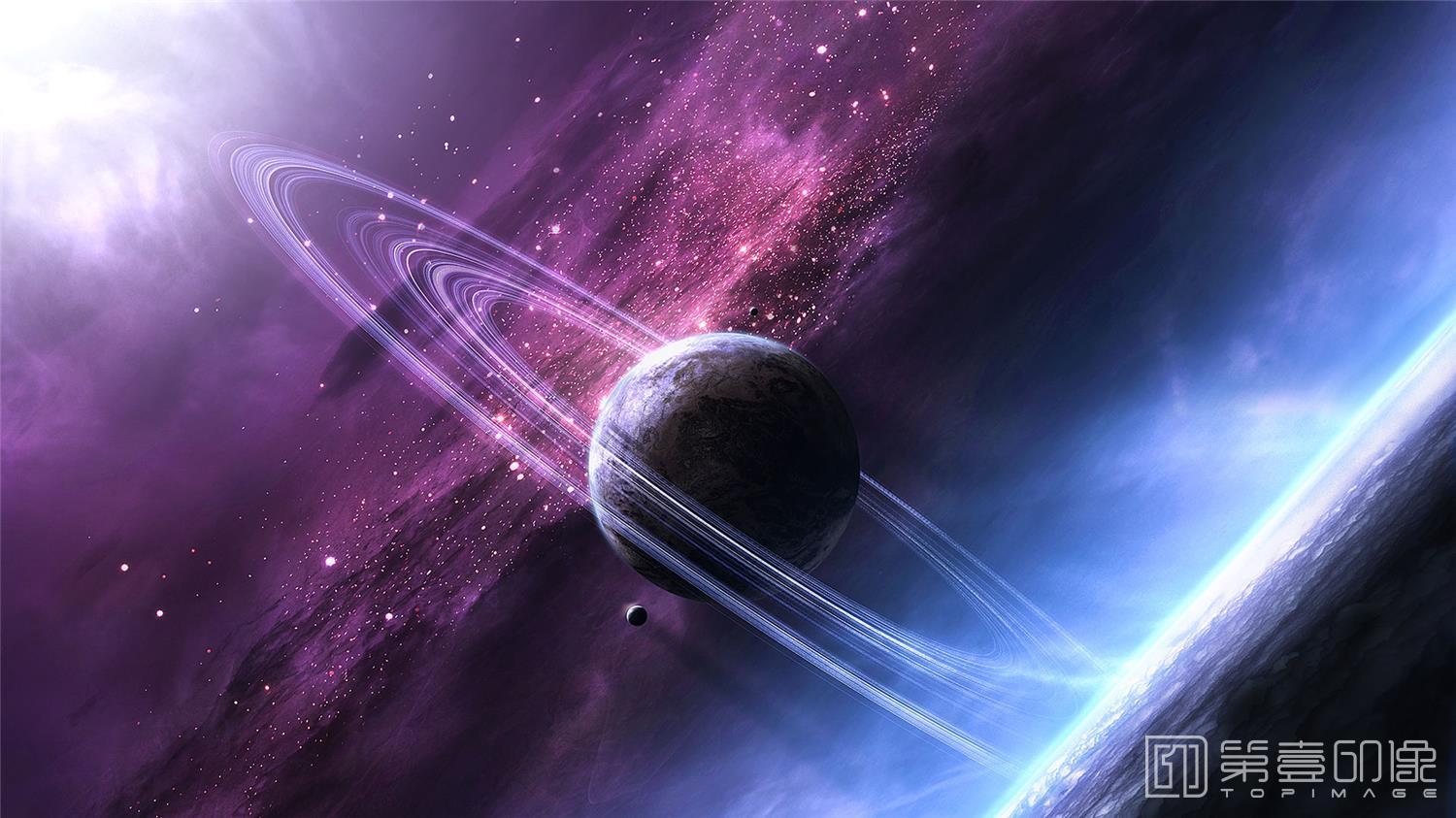 电脑绘画-星空与星云-096