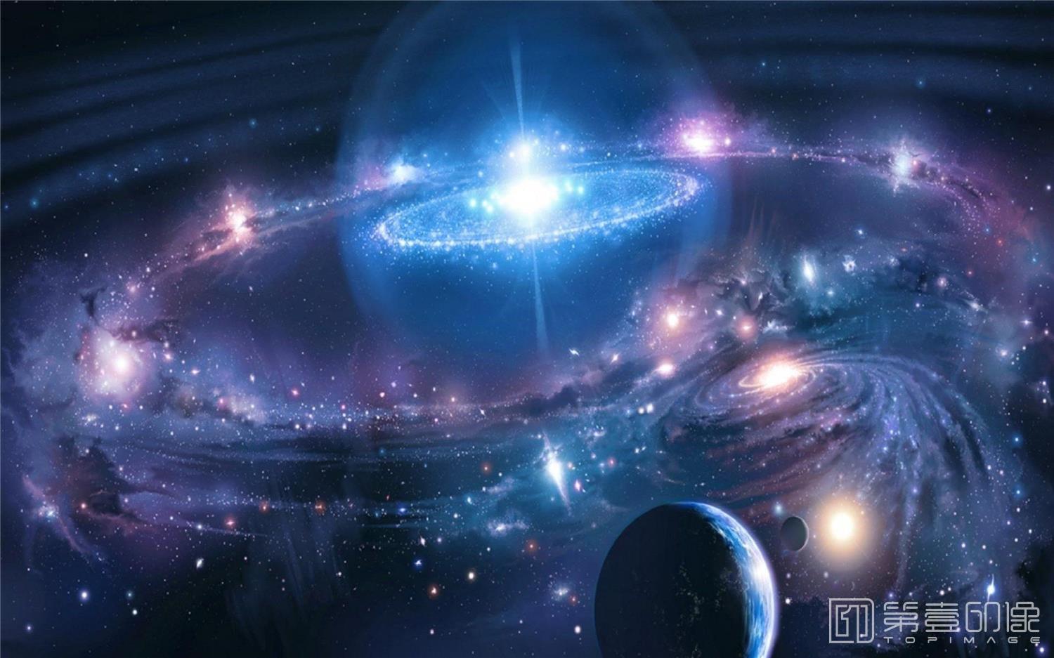 电脑绘画-星空与星云-105