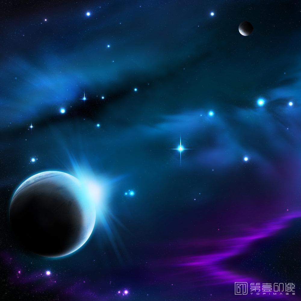 电脑绘画-星空与星云-107