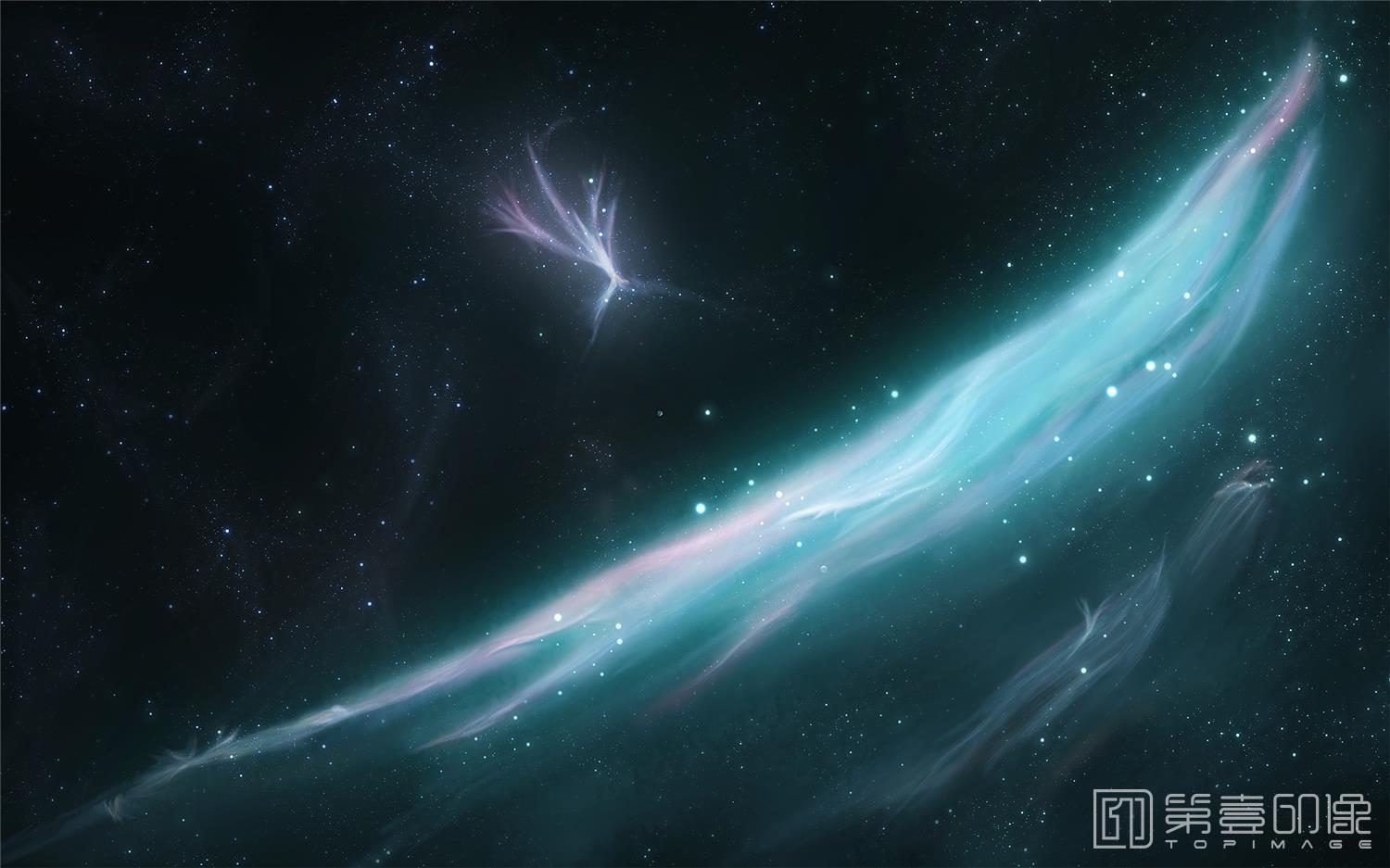 电脑绘画-星空与星云-108