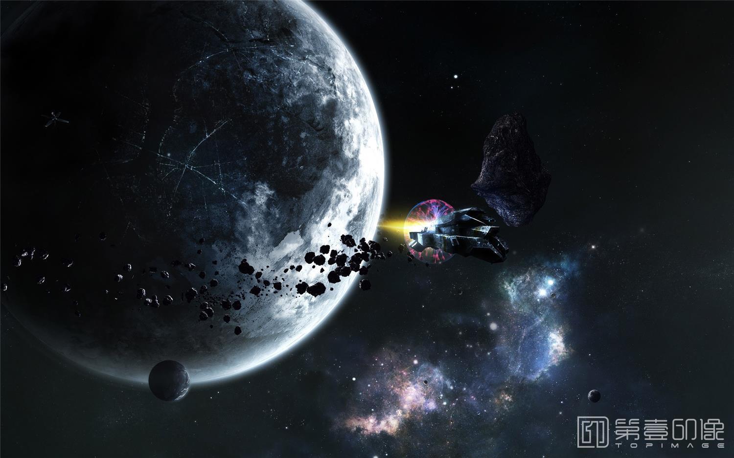 电脑绘画-星空与星云-118