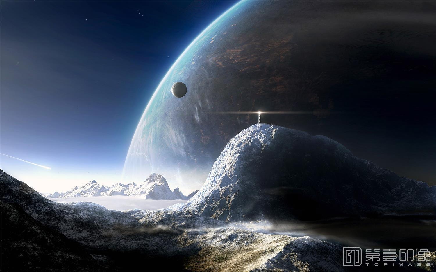 电脑绘画-星空与星云-120