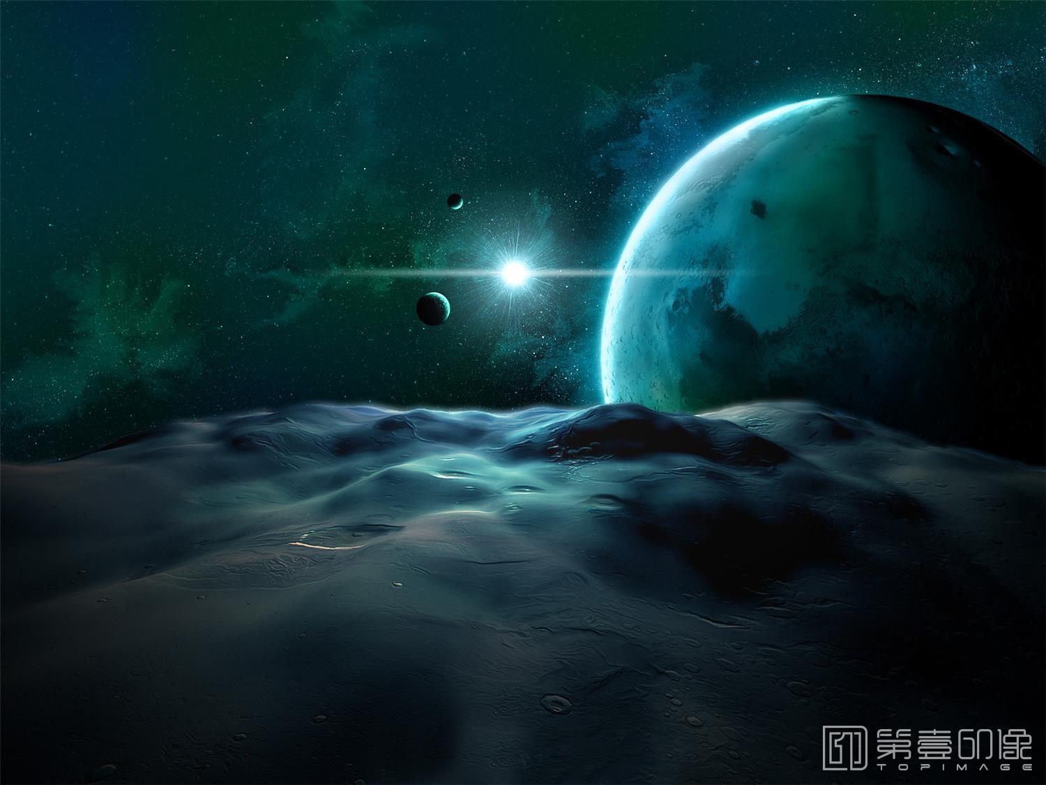 电脑绘画-星空与星云-131