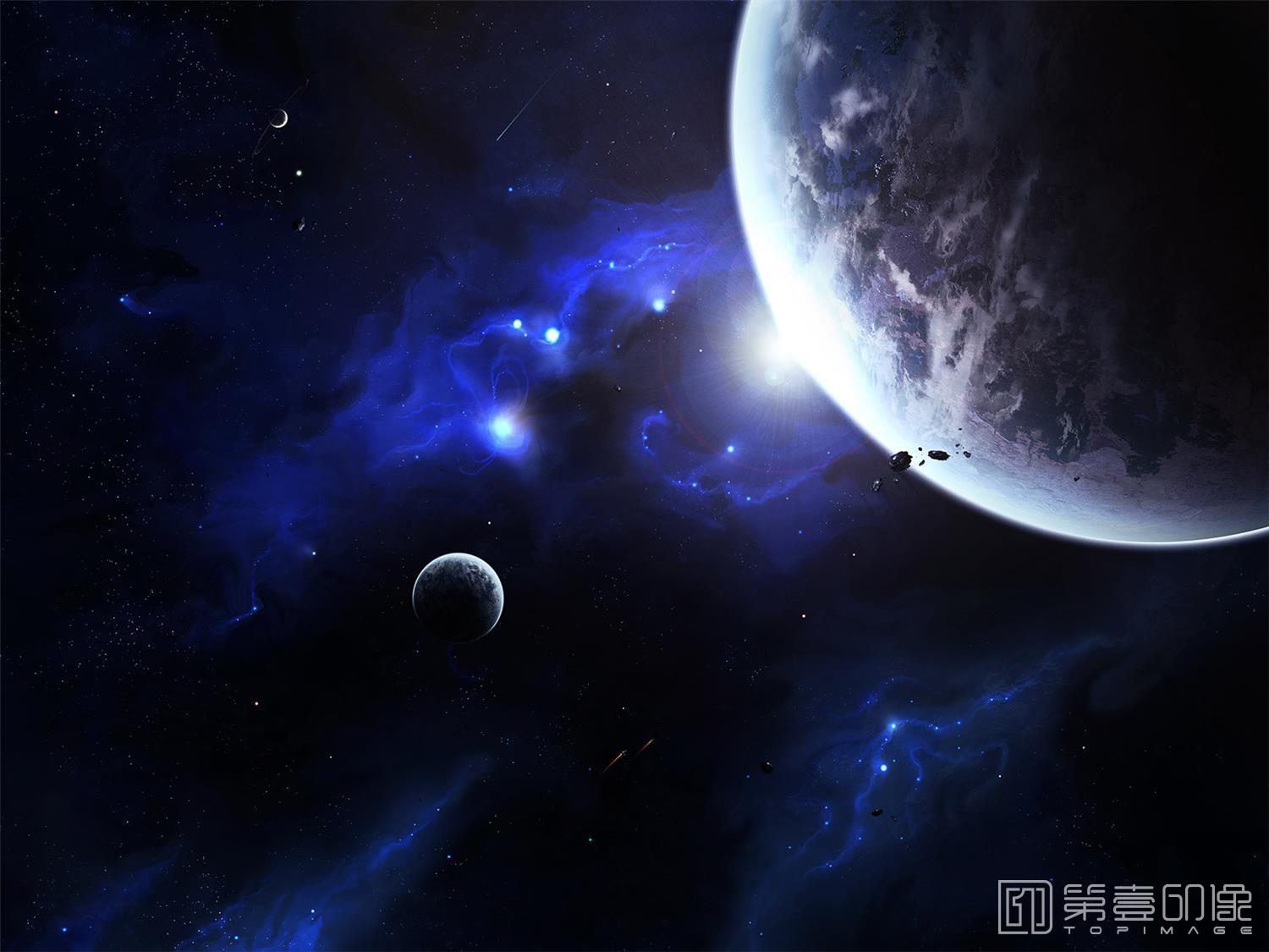 电脑绘画-星空与星云-137