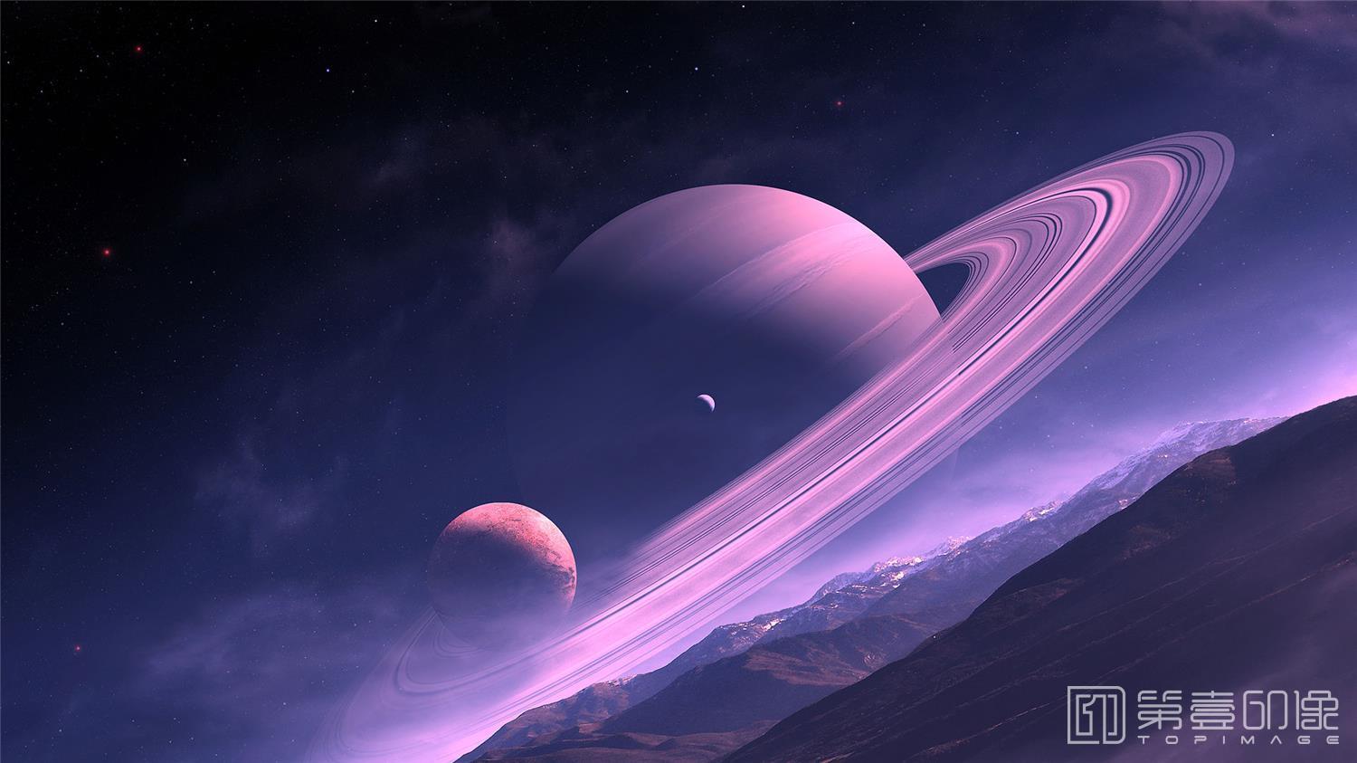 电脑绘画-星空与星云-142
