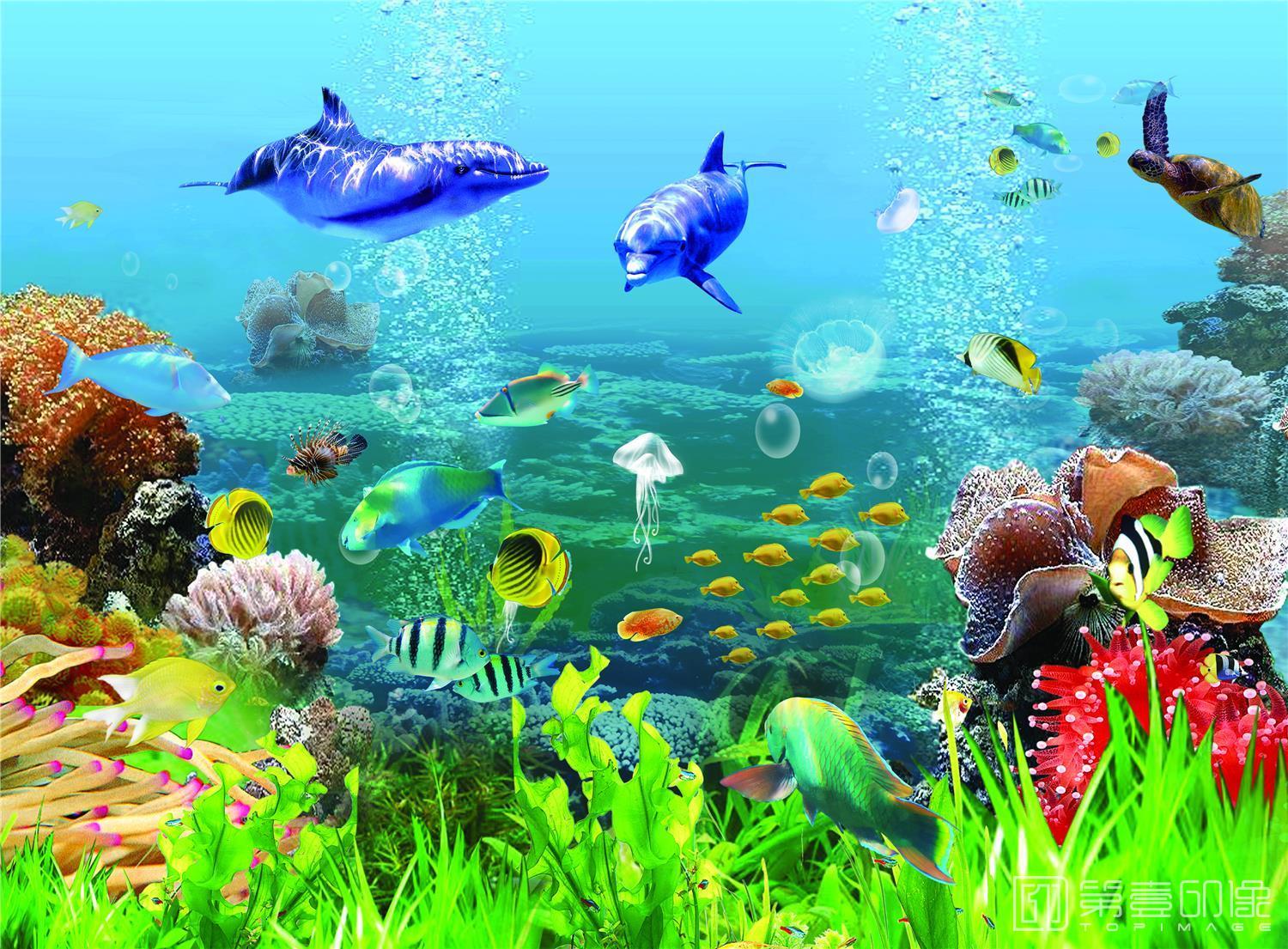 电脑绘画-海底世界-006